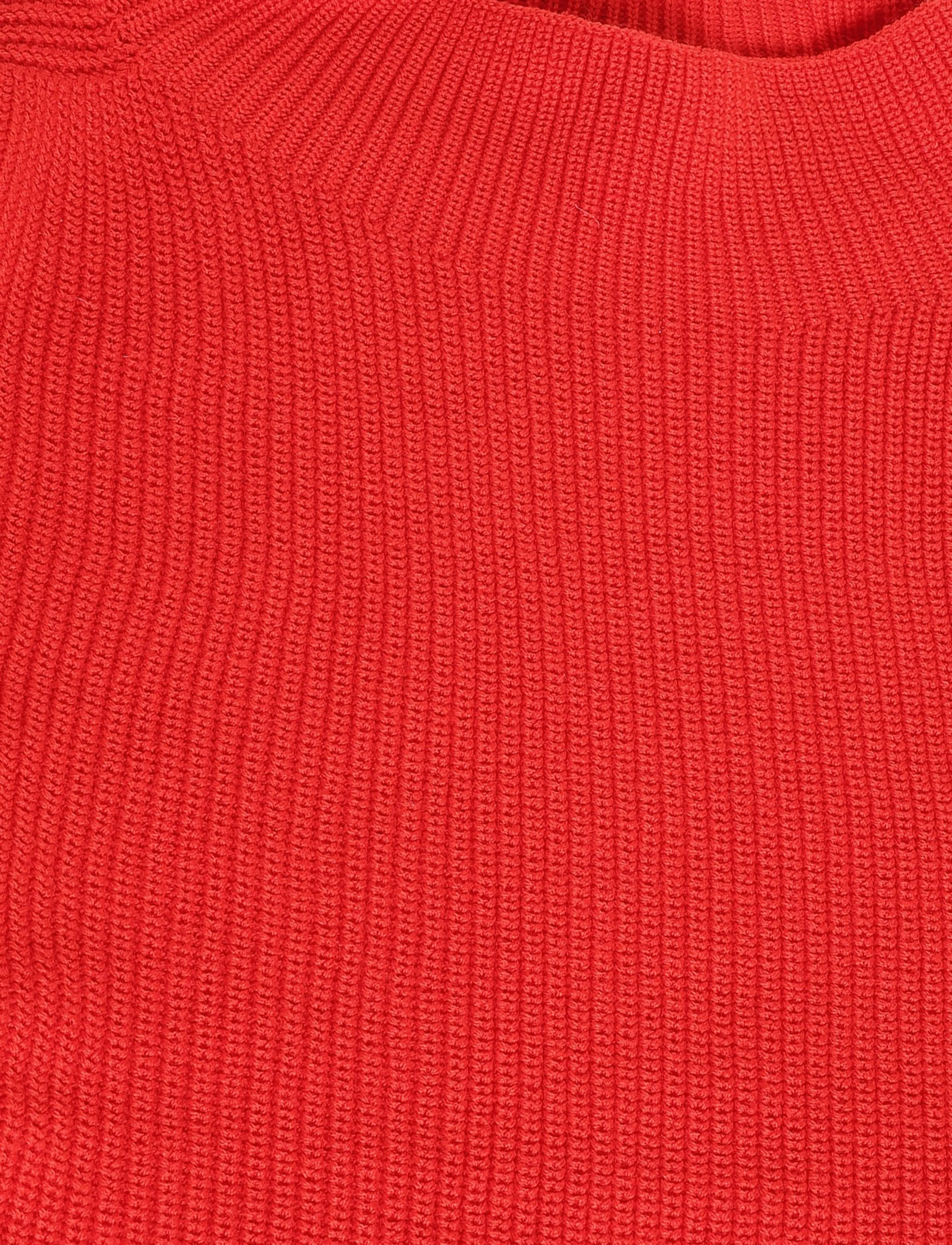 FUB - High Neck Sweater - trøjer - classic red - 2