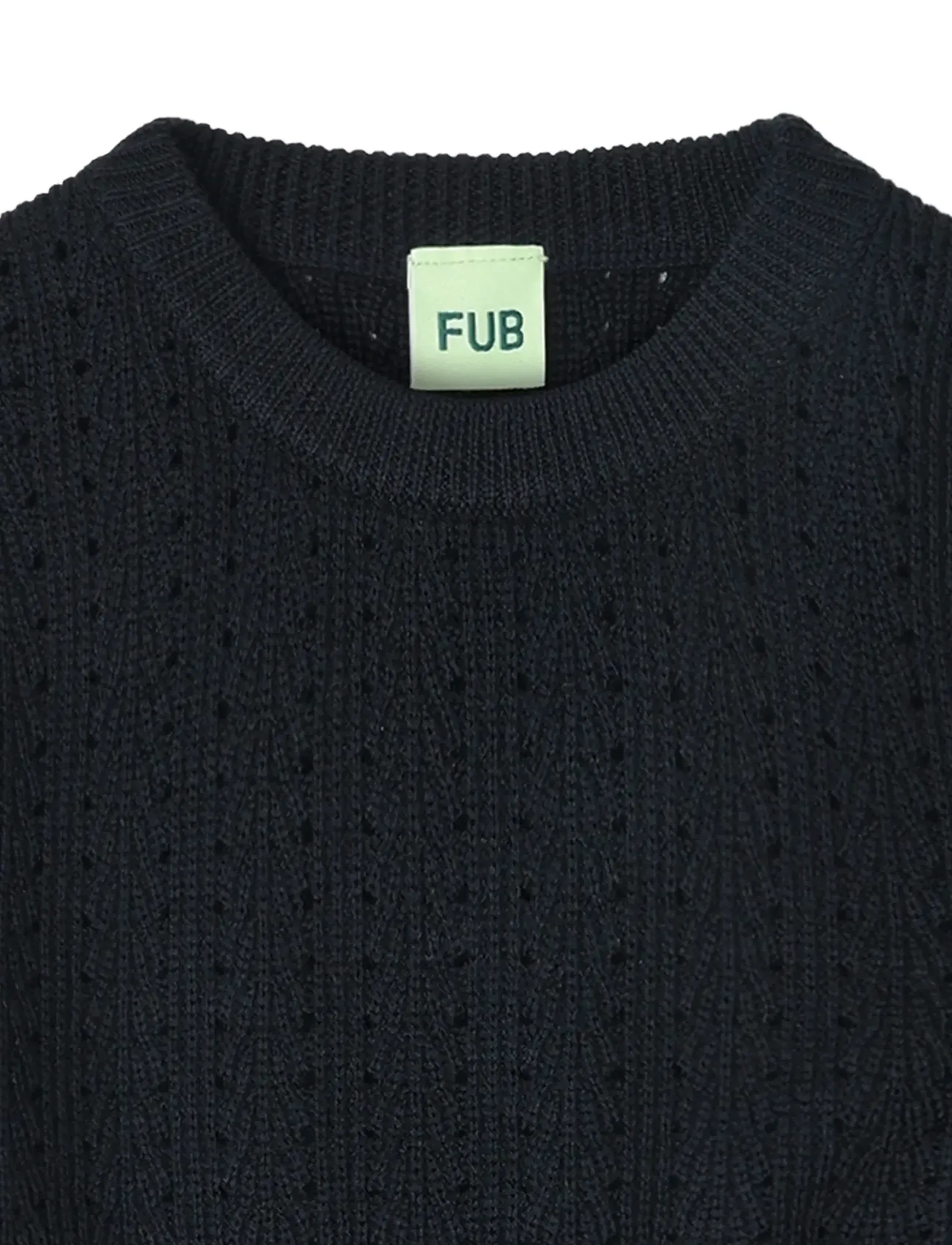 FUB - Structure Sweater - jumpers - dark navy - 2
