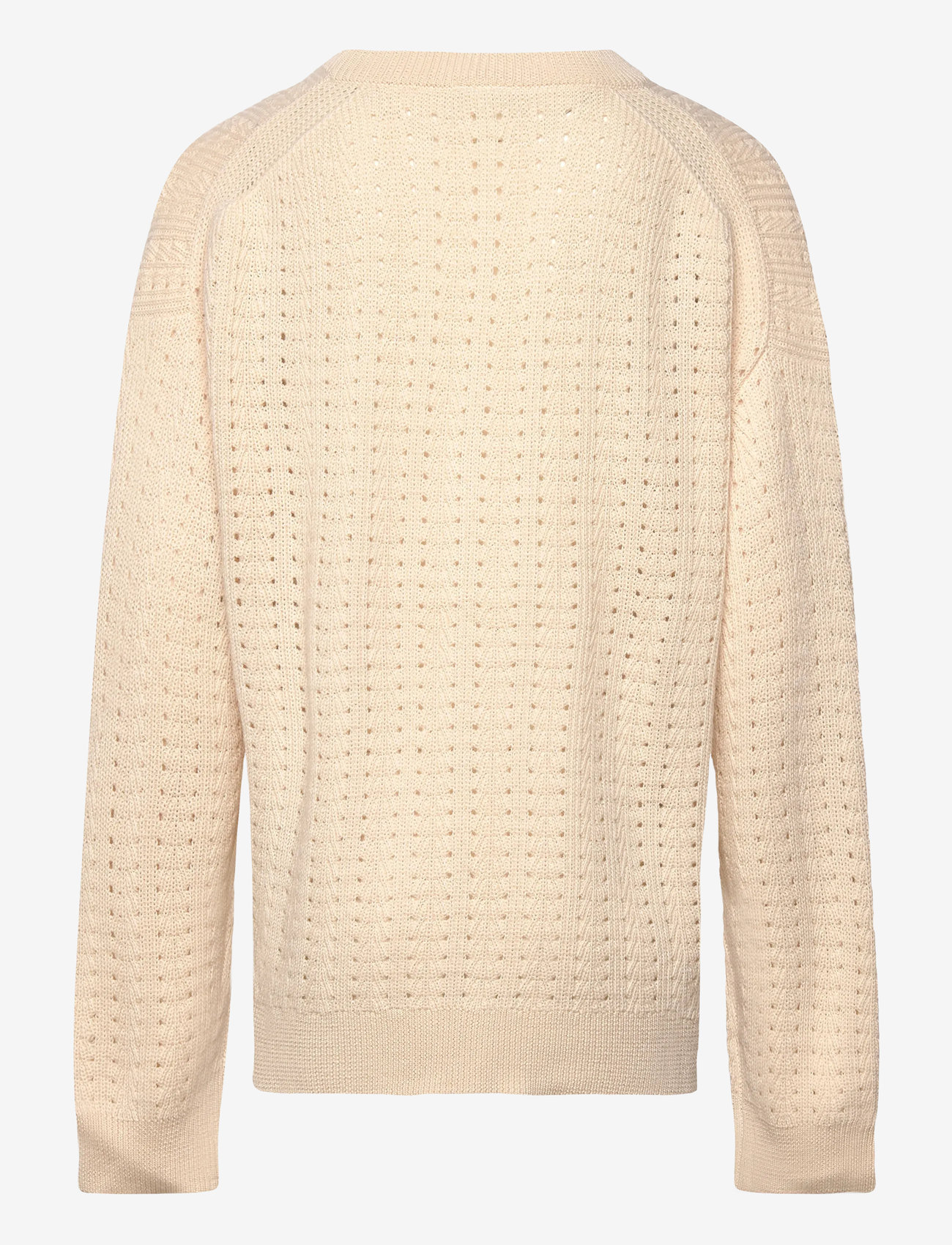 FUB - Structure Sweater - trøjer - ecru - 1