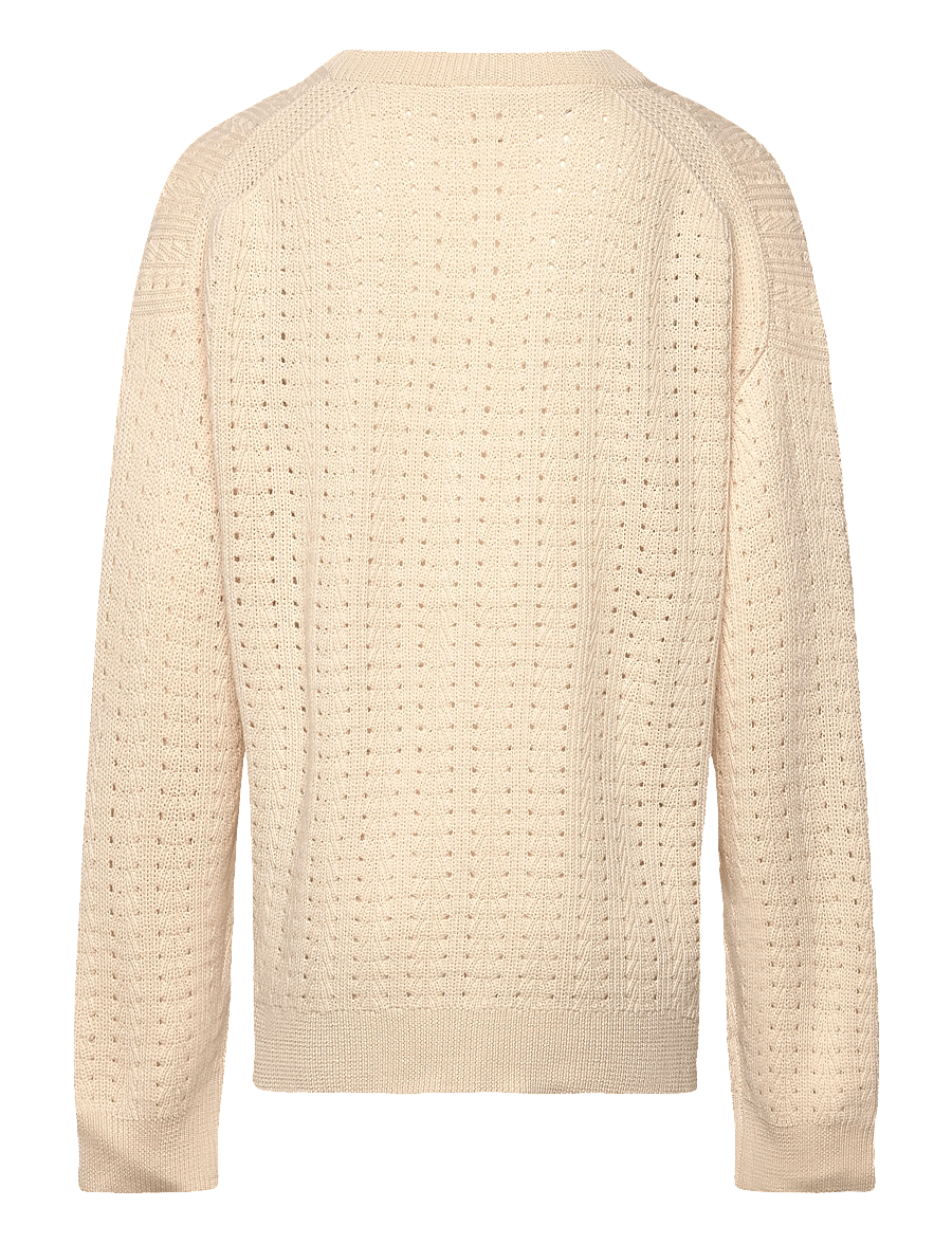 FUB - Structure Sweater - pullover - ecru - 1