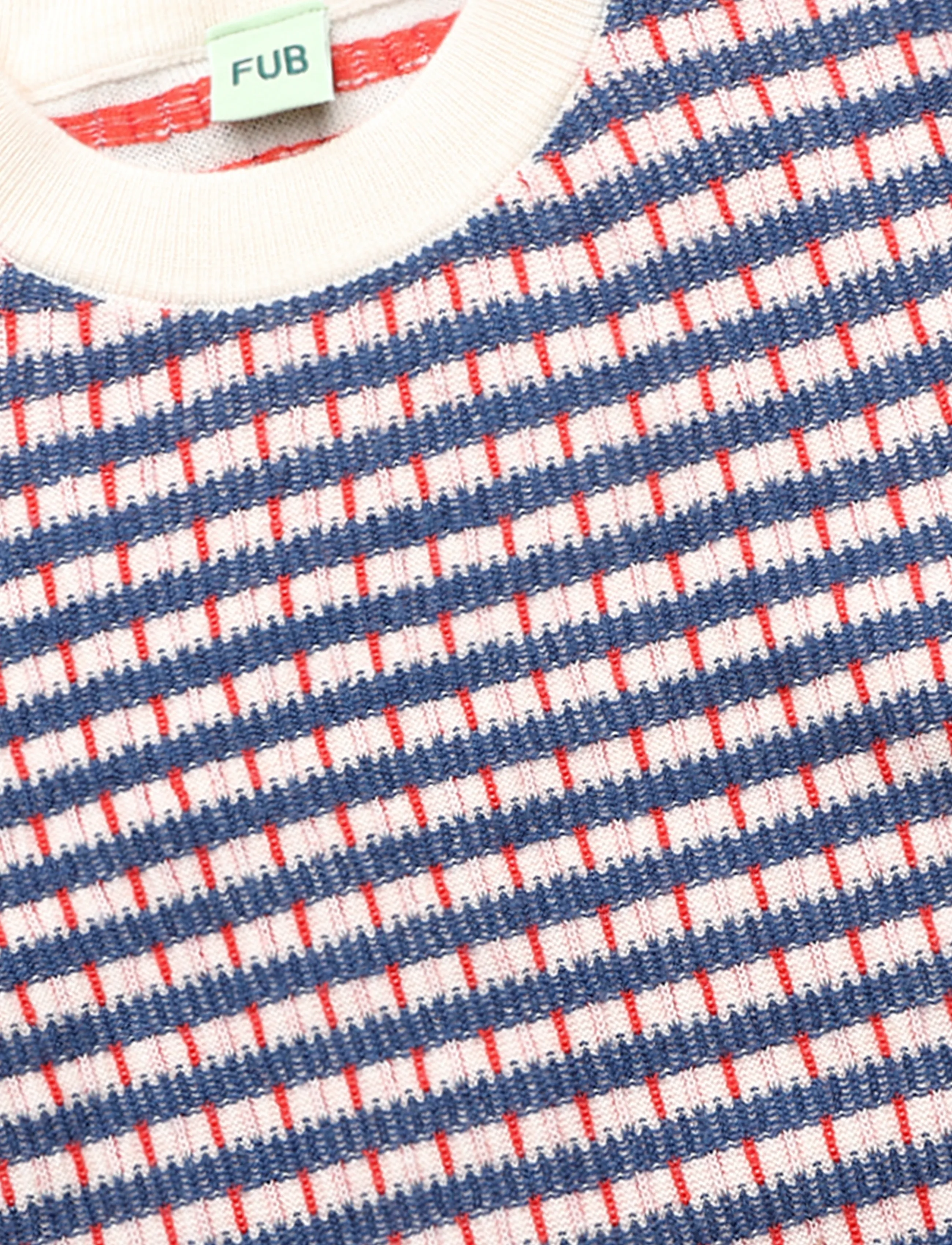 FUB - Multi Sweater - stickade tröjor - ercu/deep indigo/classic red - 2