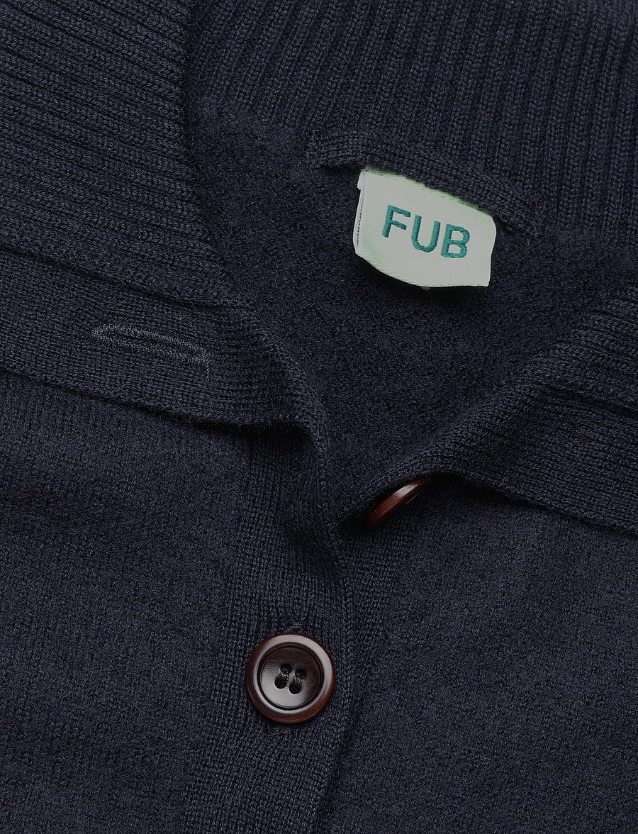 FUB - Felted Anorak - trøjer - dark navy - 2
