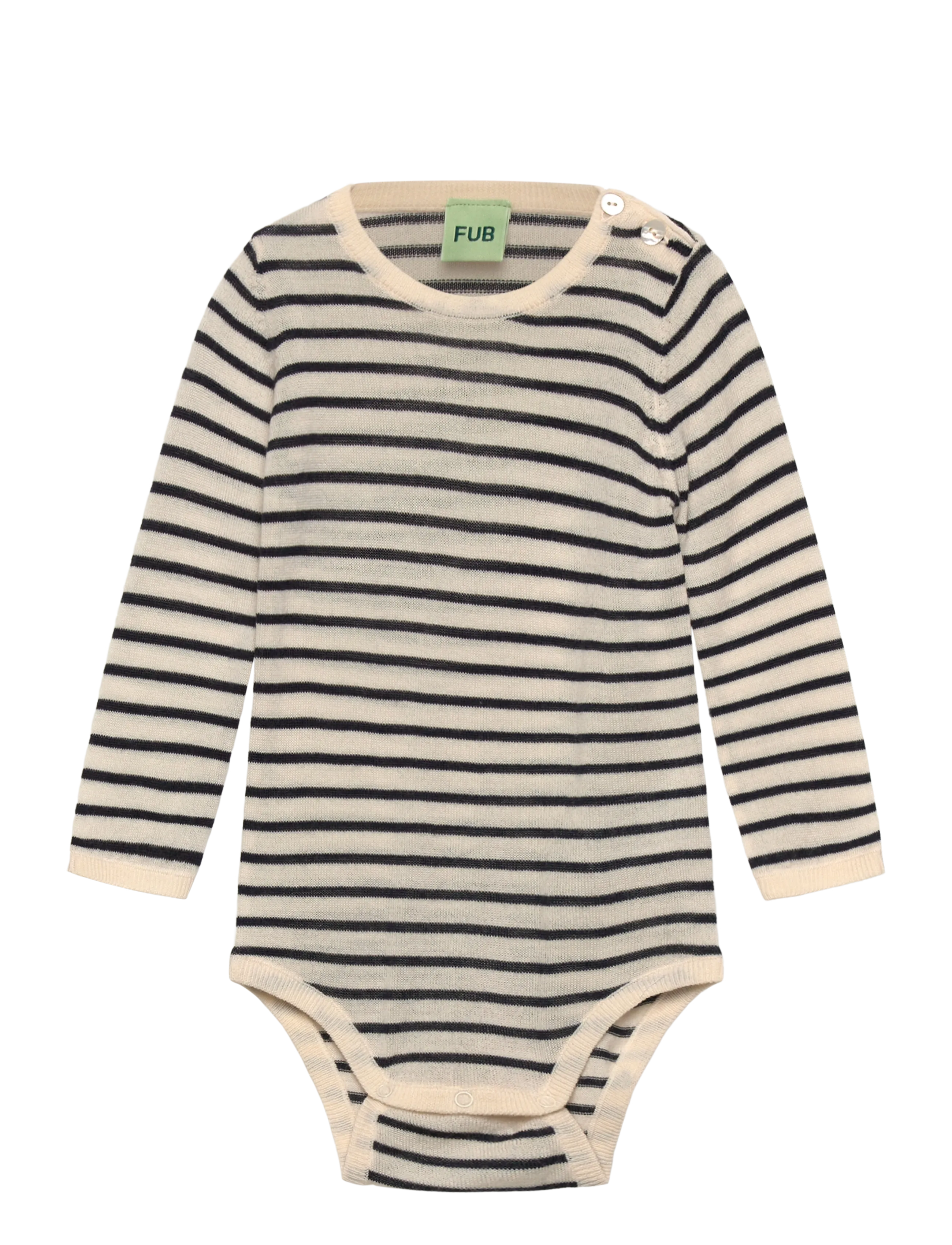 FUB Baby Body - 4 for 3 - ECRU/DARK NAVY / cream