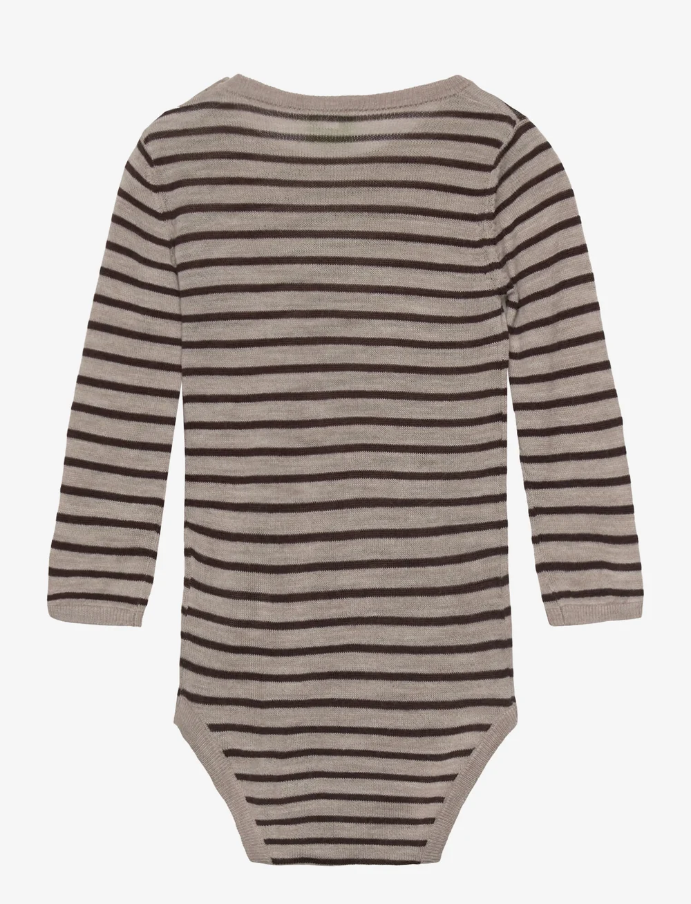 FUB - Baby Body - langærmede heldragter - oat melange/mocca - 1