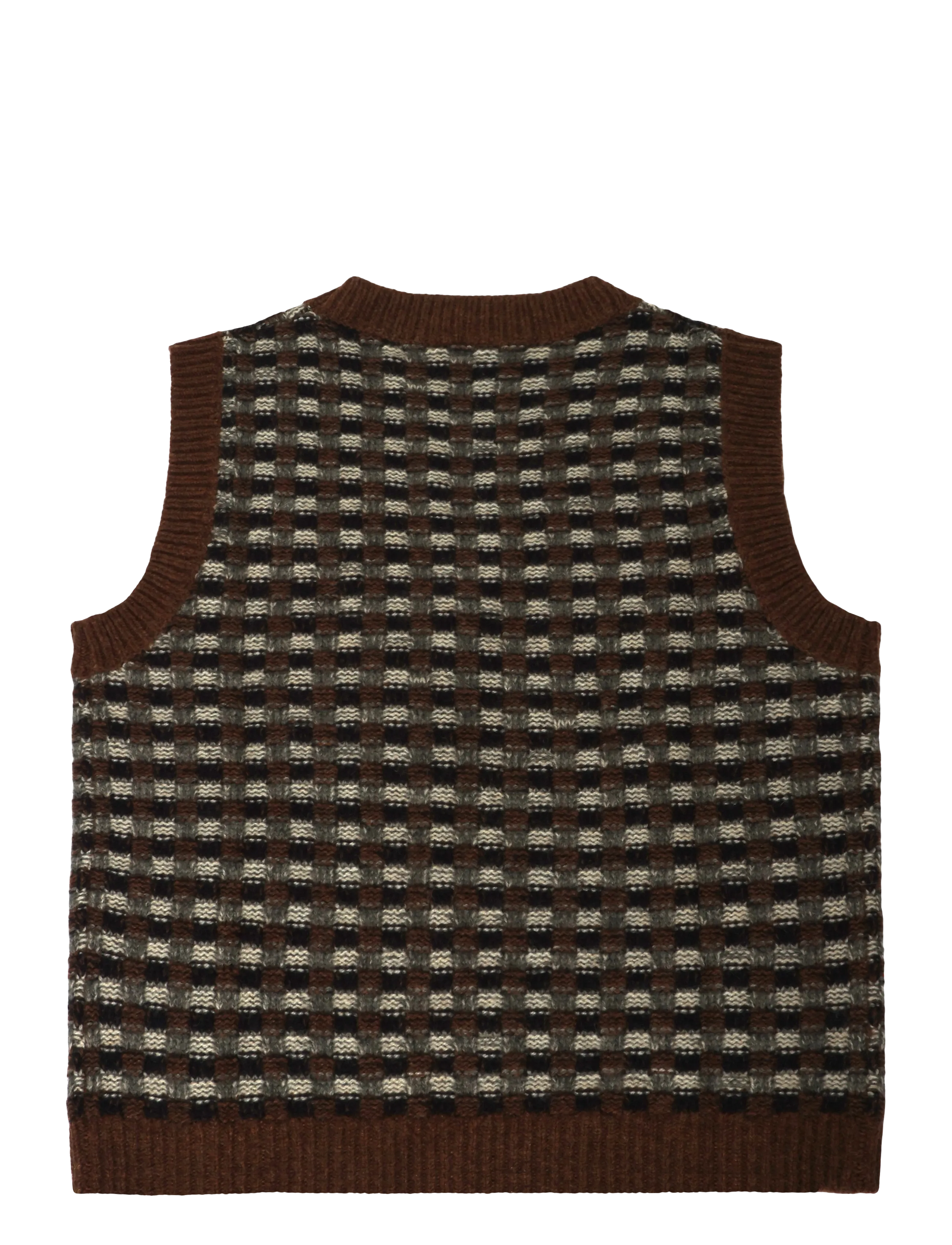 FUB - Lambswool Vest - westen - hazel melange - 1