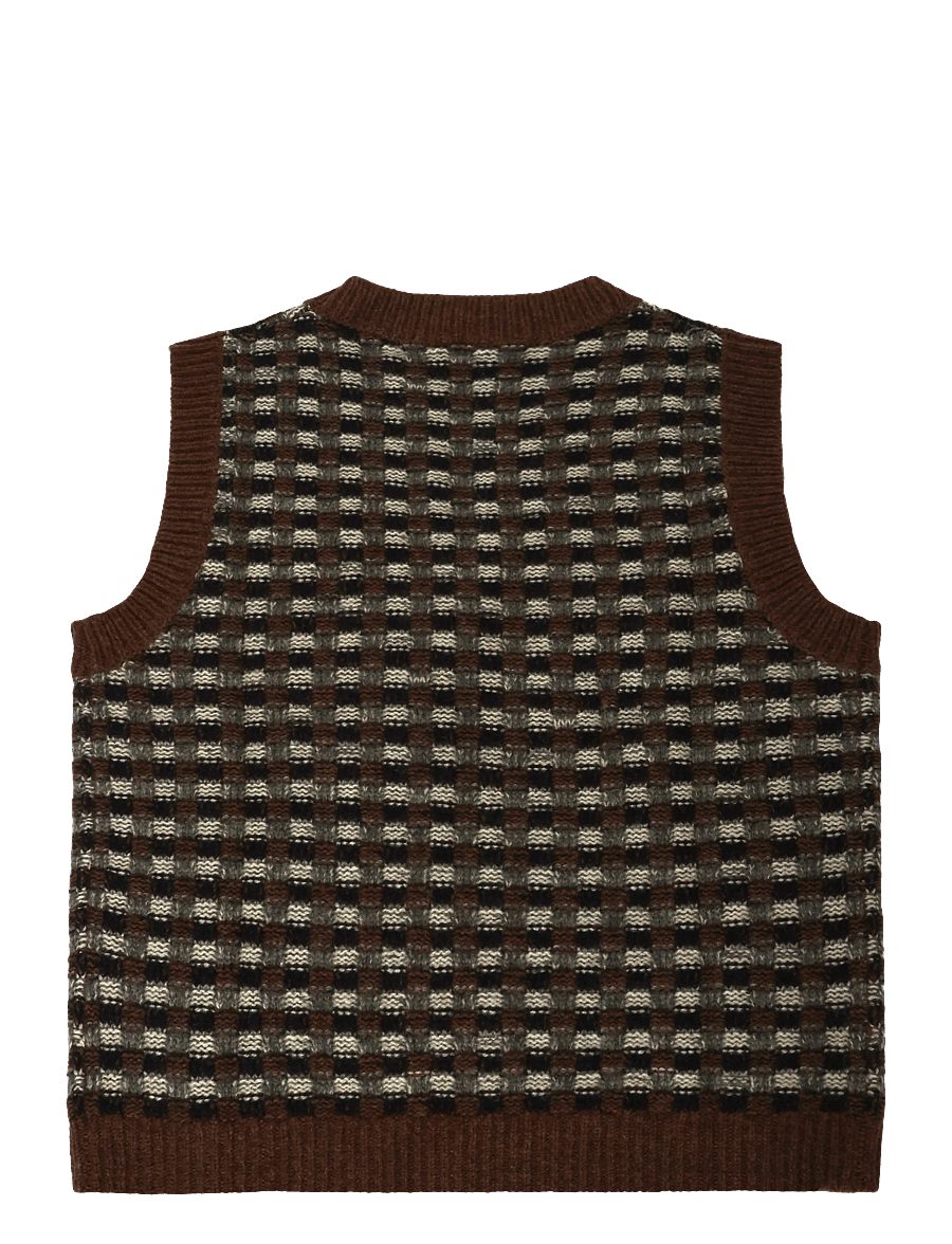 FUB - Lambswool Vest - westen - hazel melange - 1