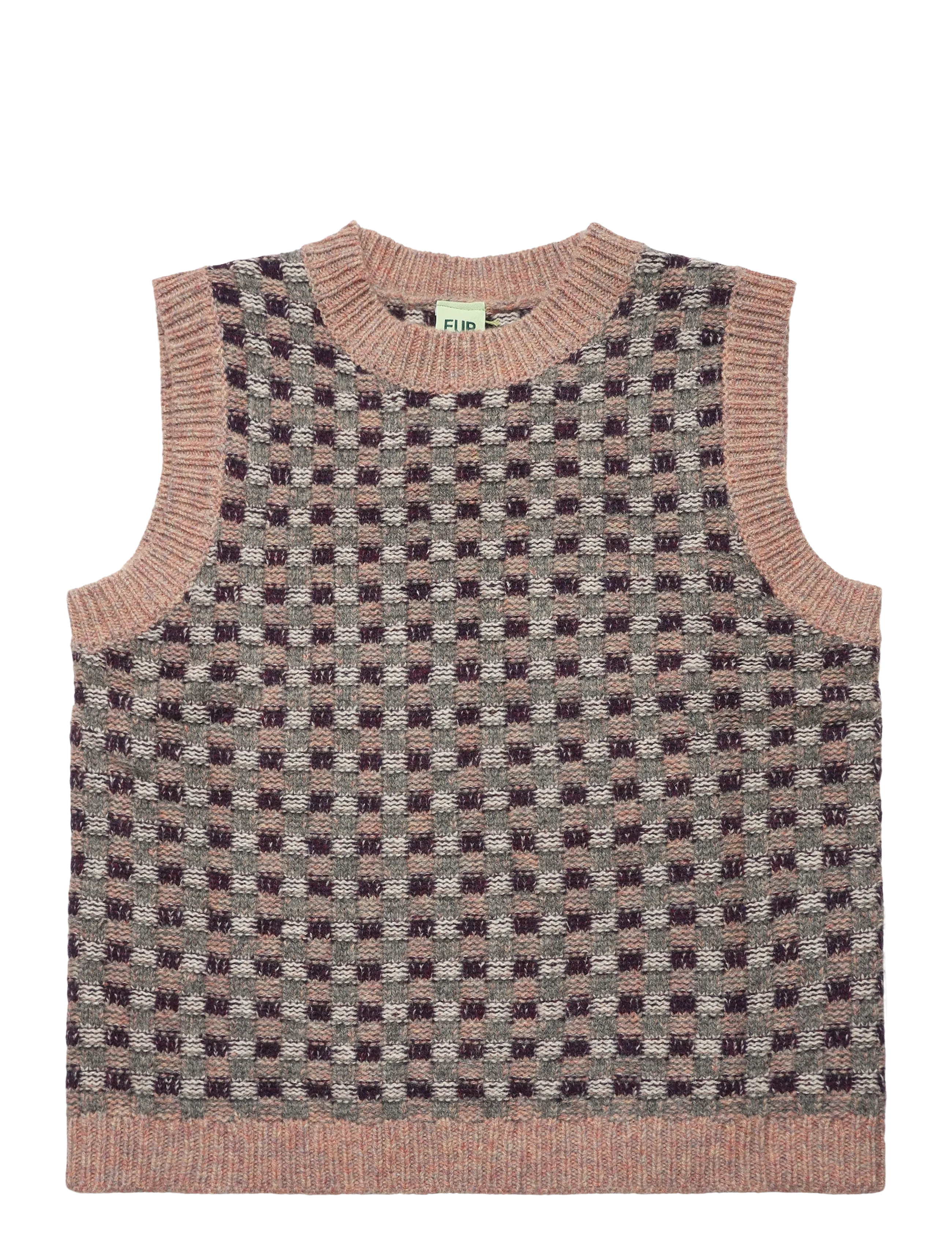 FUB Lambswool Vest - FUB - TIVOLI / beige