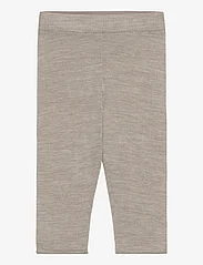 FUB - Baby Straight Pants - leggings - light beige melange - 0
