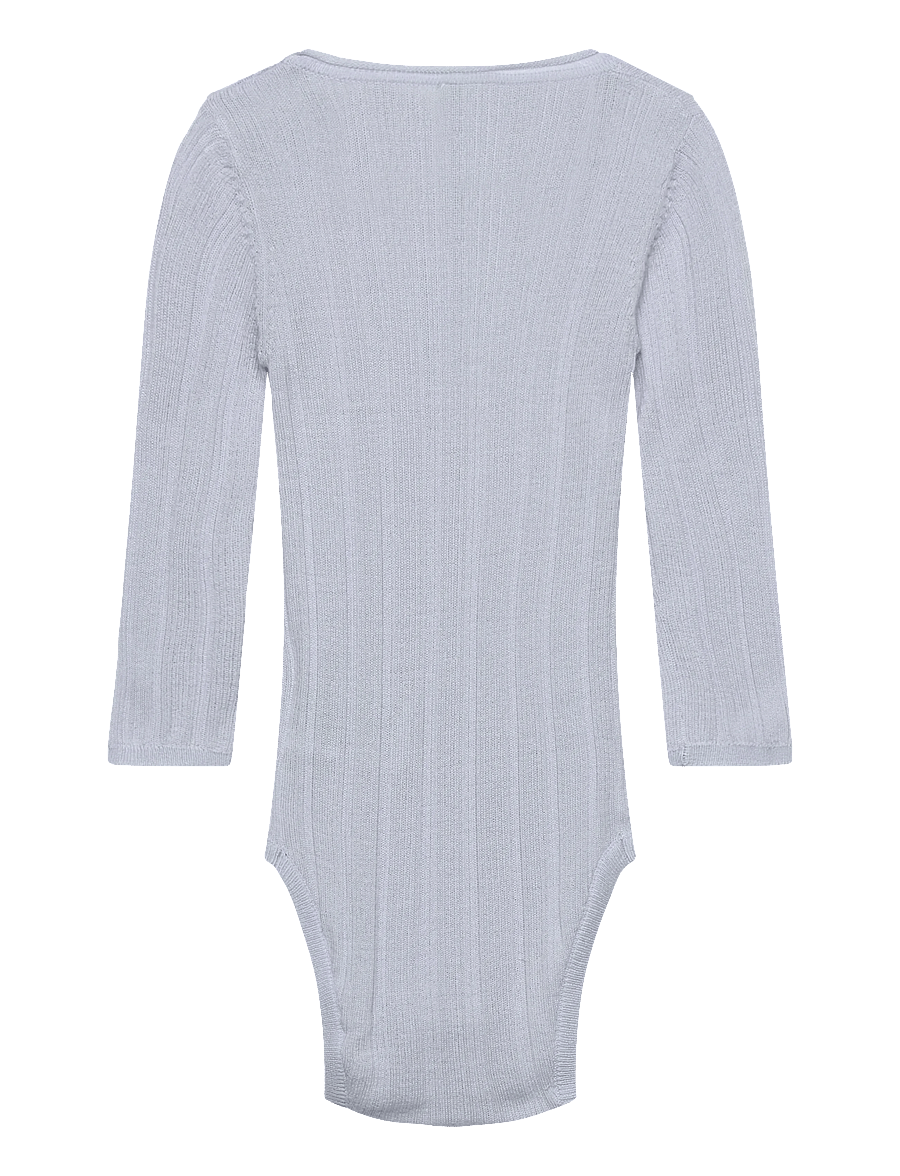 FUB - Baby Rib Body - langärmelige bodys - baby blue - 1