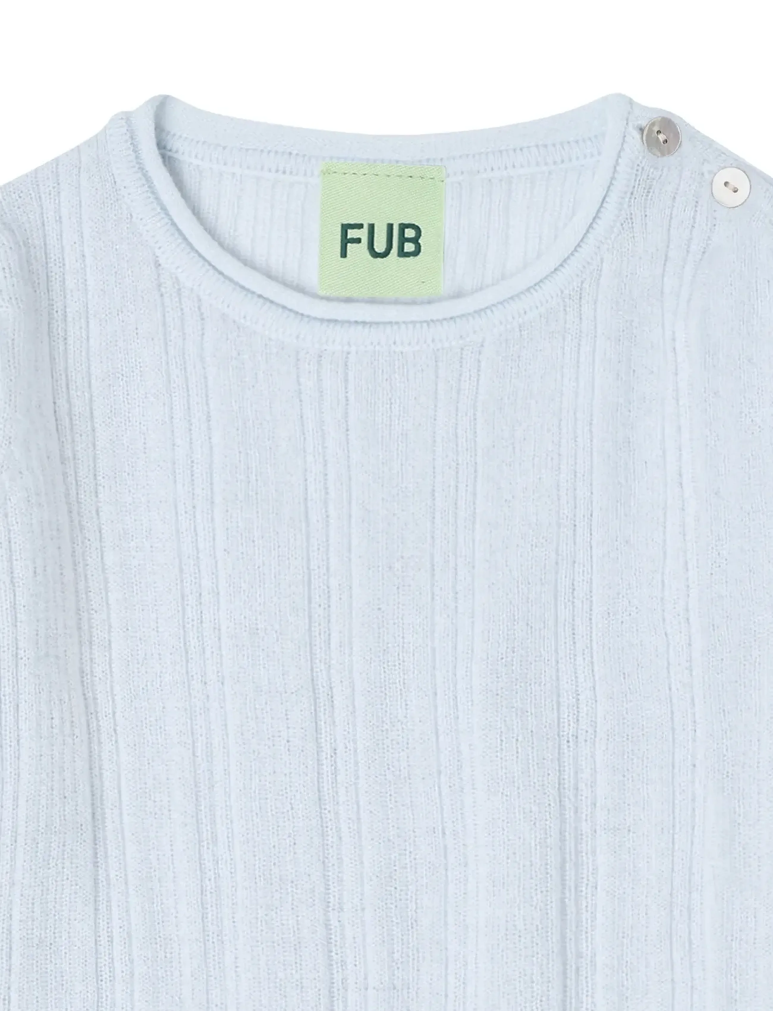 FUB - Baby Rib Body - kids - baby blue - 2
