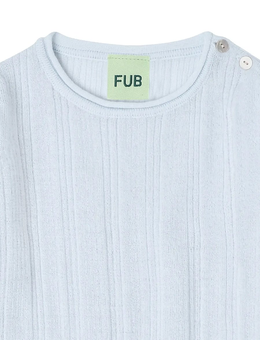 FUB - Baby Rib Body - langärmelige bodys - baby blue - 2