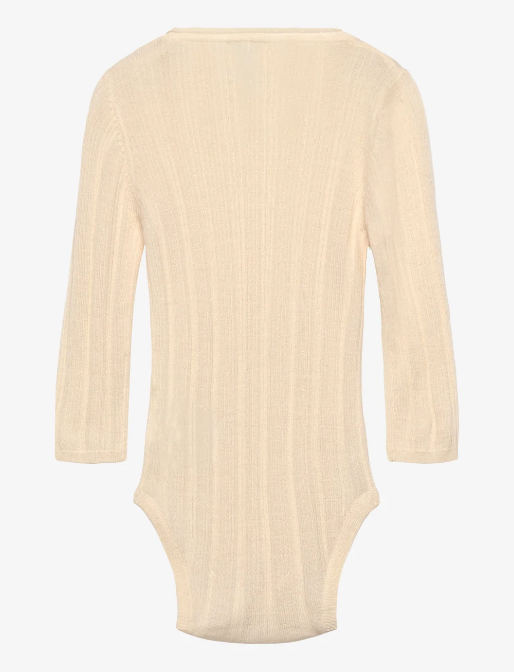 FUB - Baby Rib Body - langærmede bodyer - ecru - 1