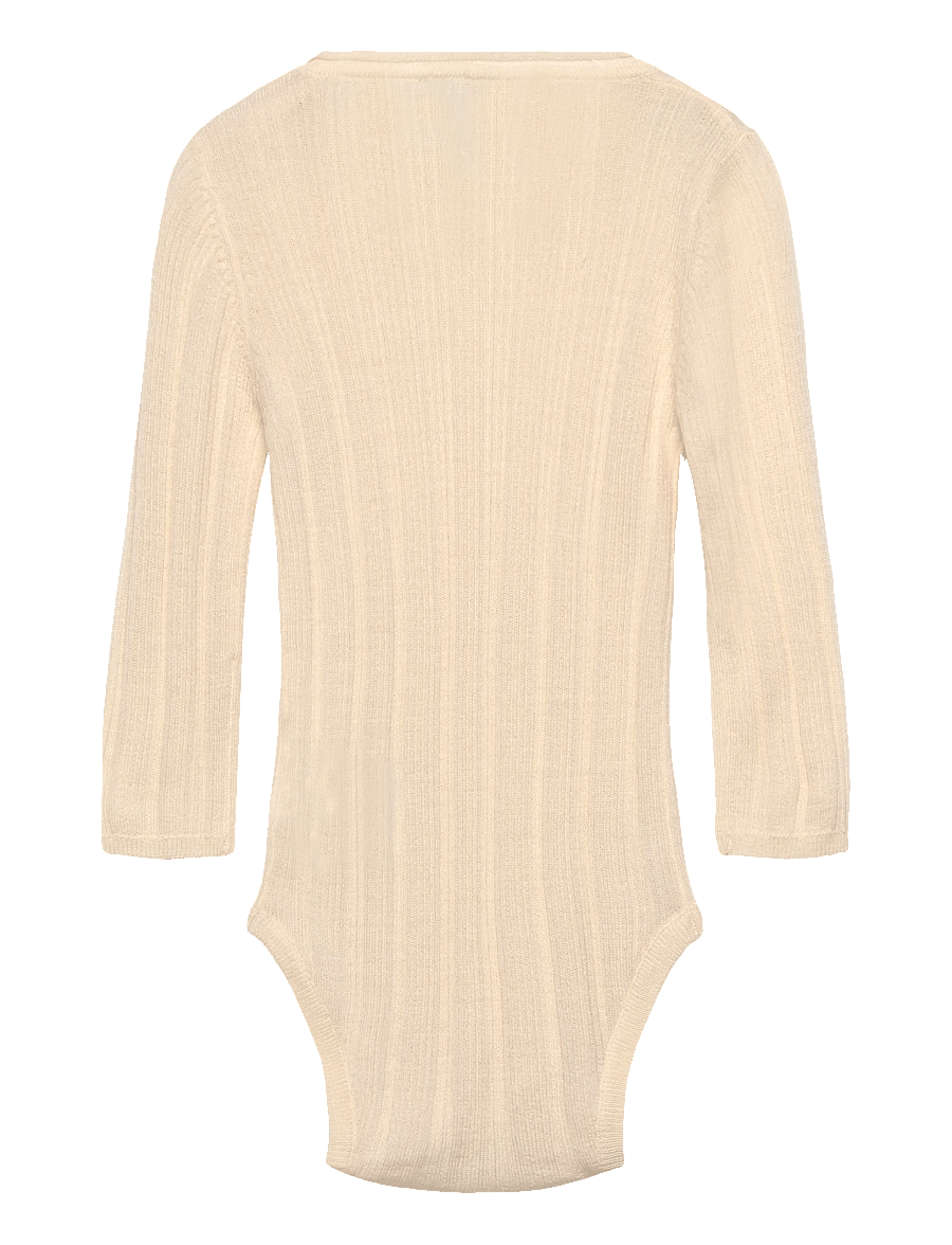 FUB - Baby Rib Body - langärmelige bodys - ecru - 1