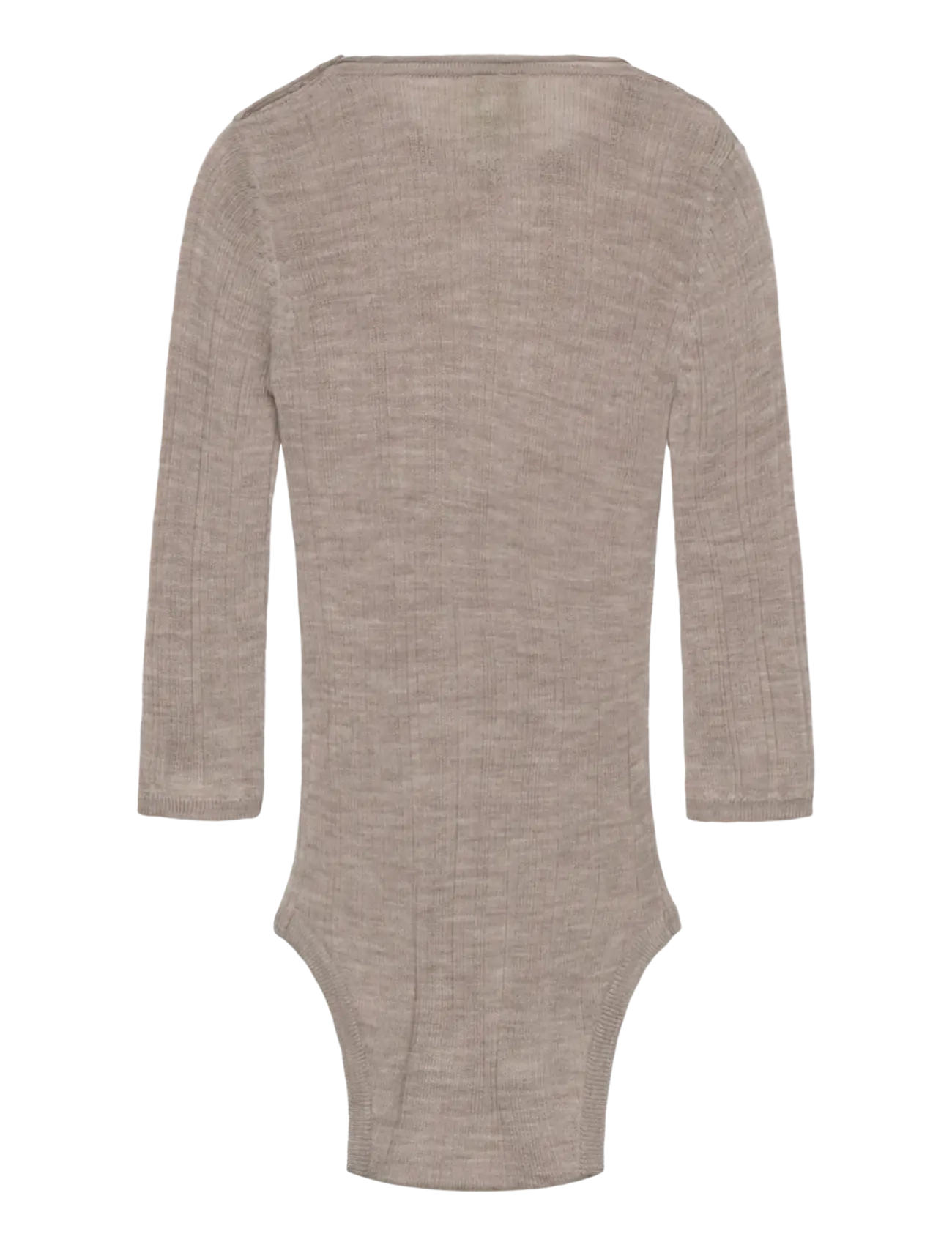 FUB - Baby Rib Body - langärmelige bodys - oat melange - 1
