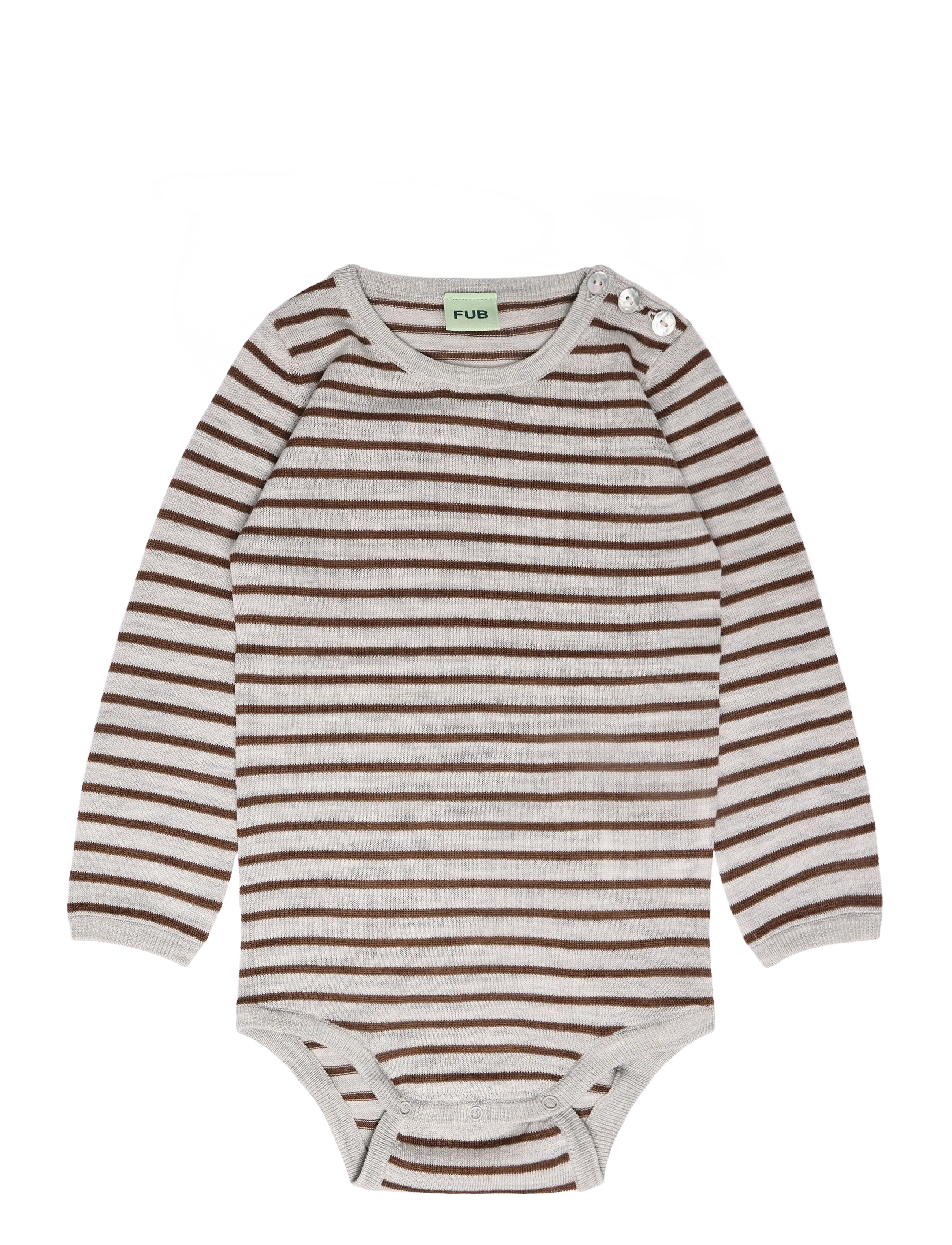 FUB Baby Body - Shoppa efter storlek - LIGHT GREY MELANGE/HAZEL MELANGE / grey