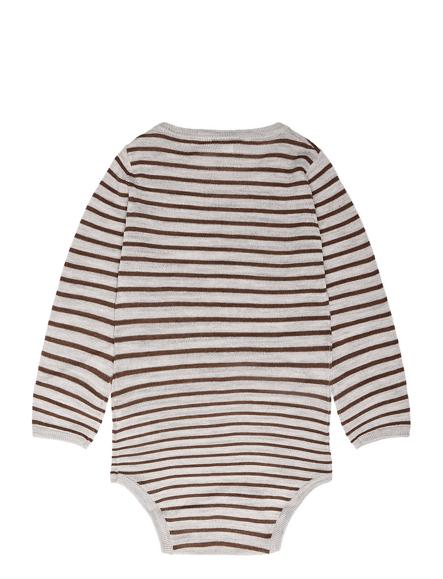 FUB - Baby Body - base layer baby - light grey melange/hazel melange - 1