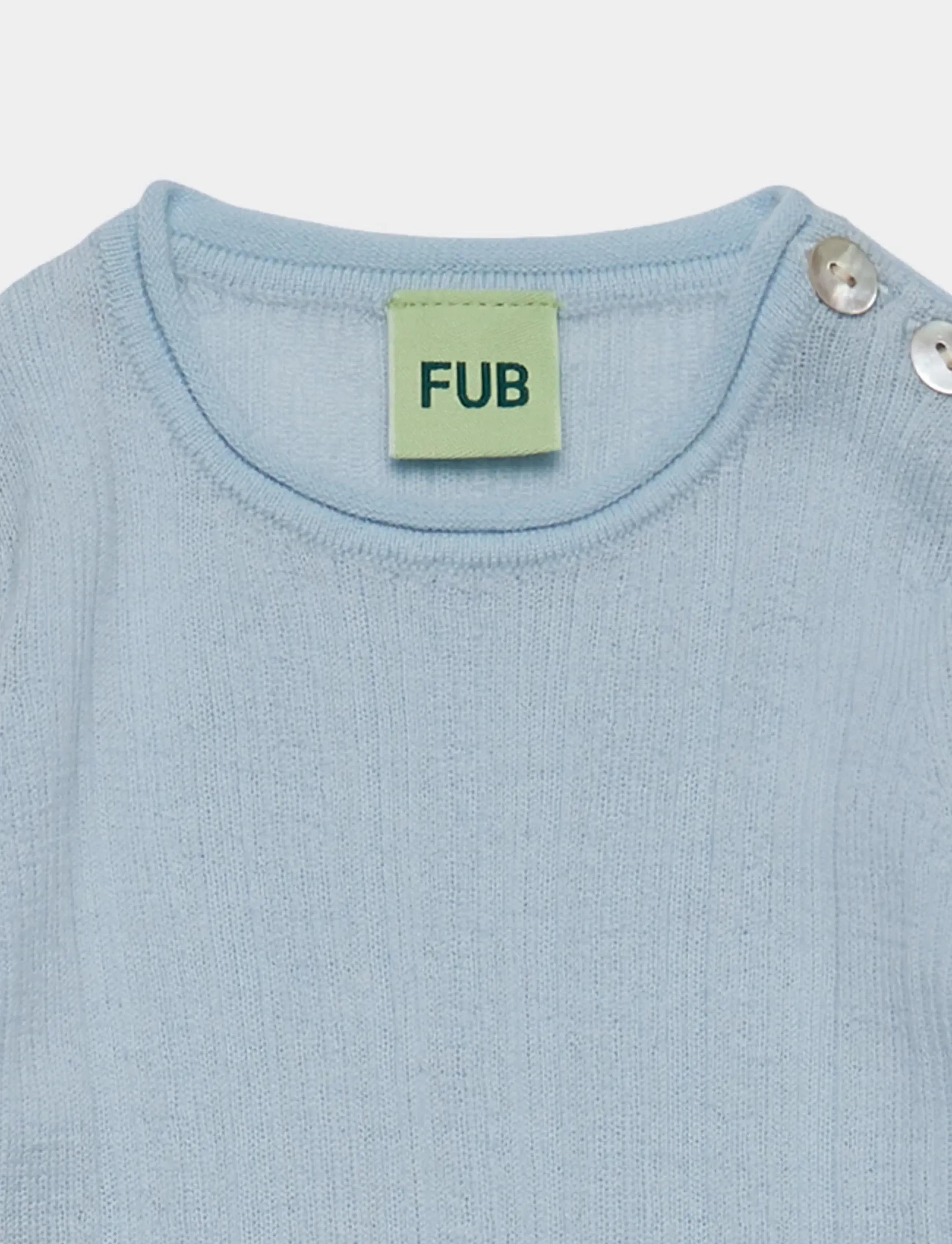 FUB - Baby Rib Body - base layer baby - light blue - 1