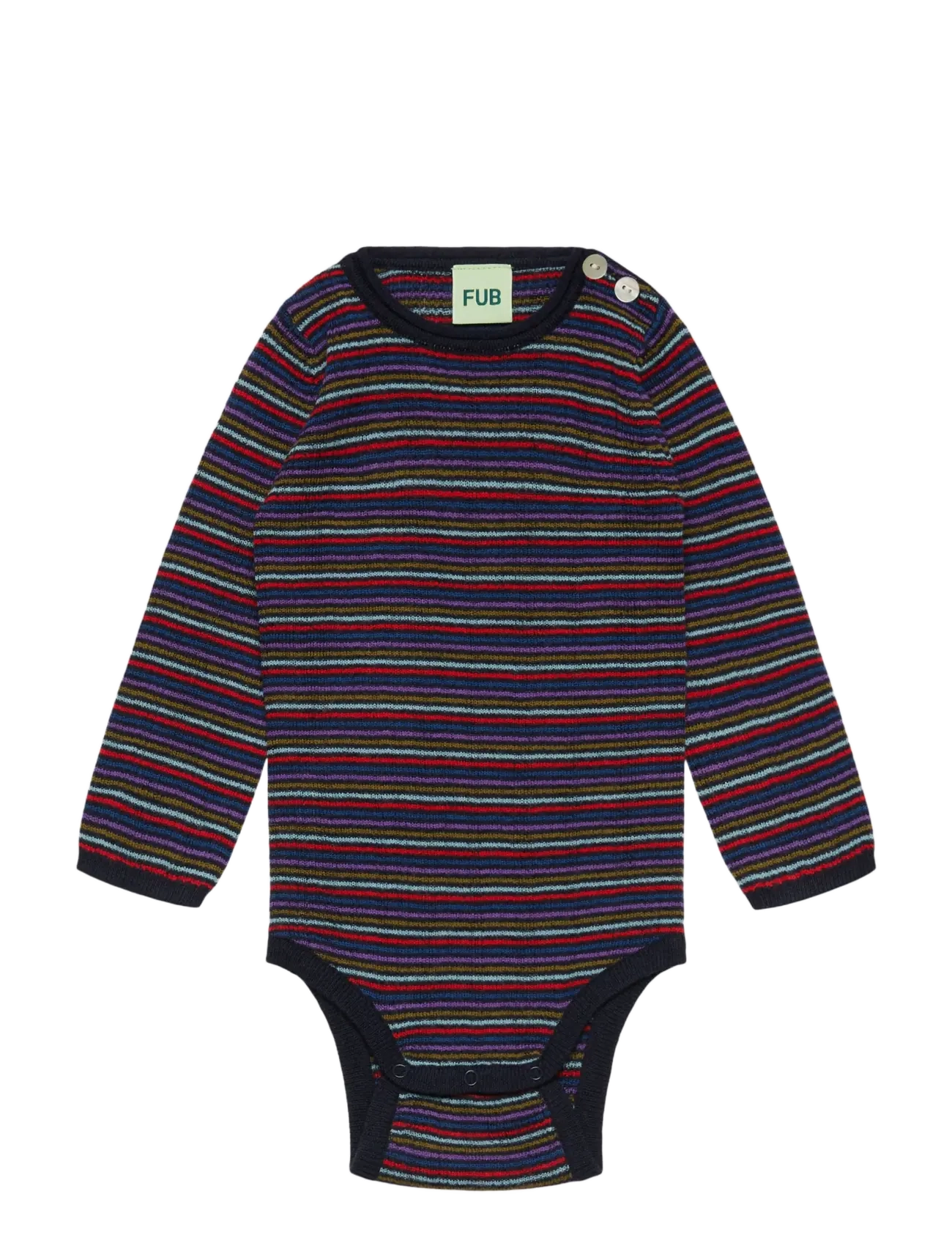 FUB Baby Rib Body - Kleidung - MULTI STRIPE (01) / multi