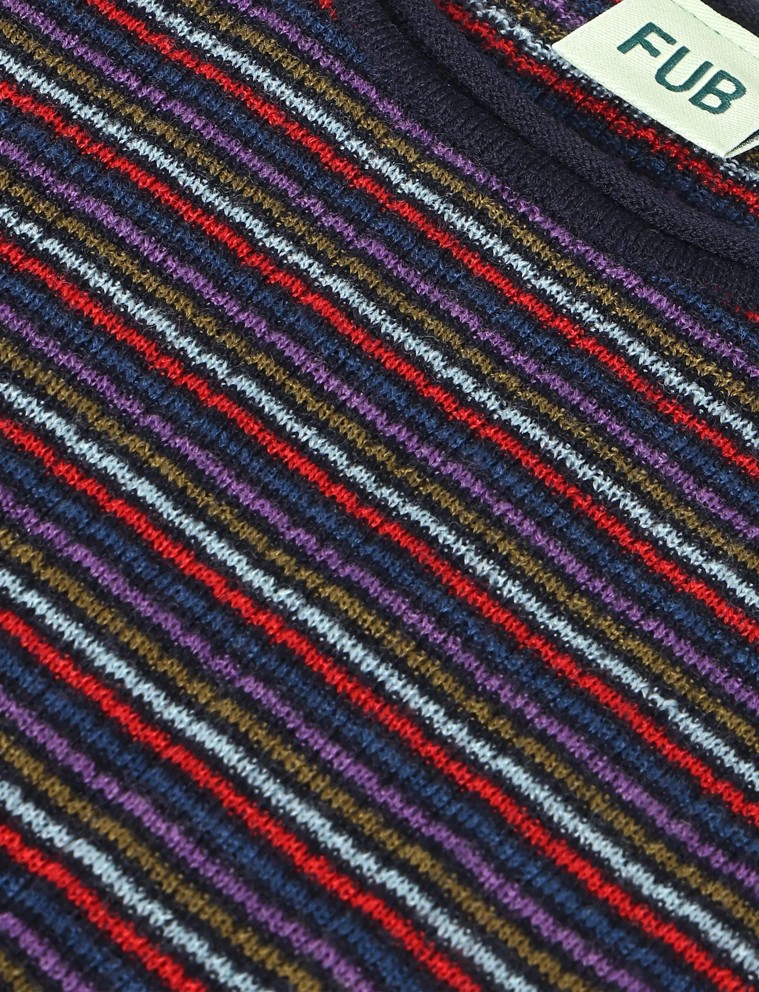 FUB - Baby Rib Body - uldundertøj baby - multi stripe (01) - 2