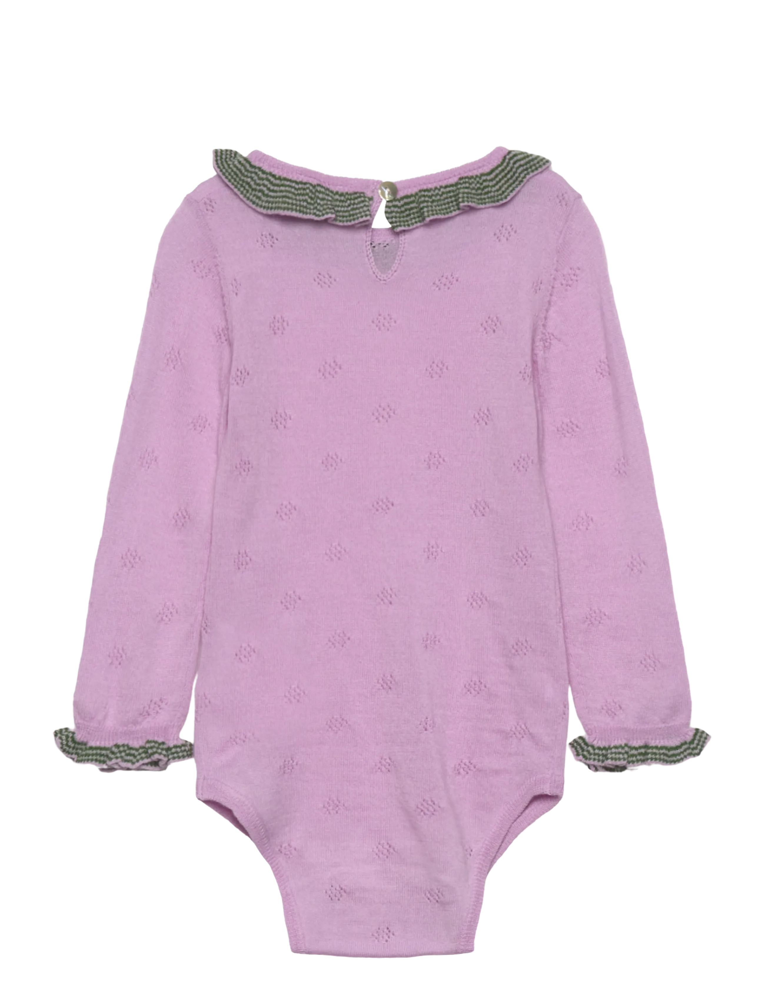 FUB - Baby Ruffle Body - langärmelige bodys - iris - 1