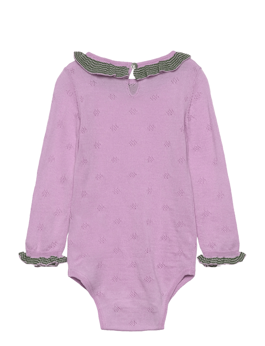 FUB - Baby Ruffle Body - langärmelige bodys - iris - 1
