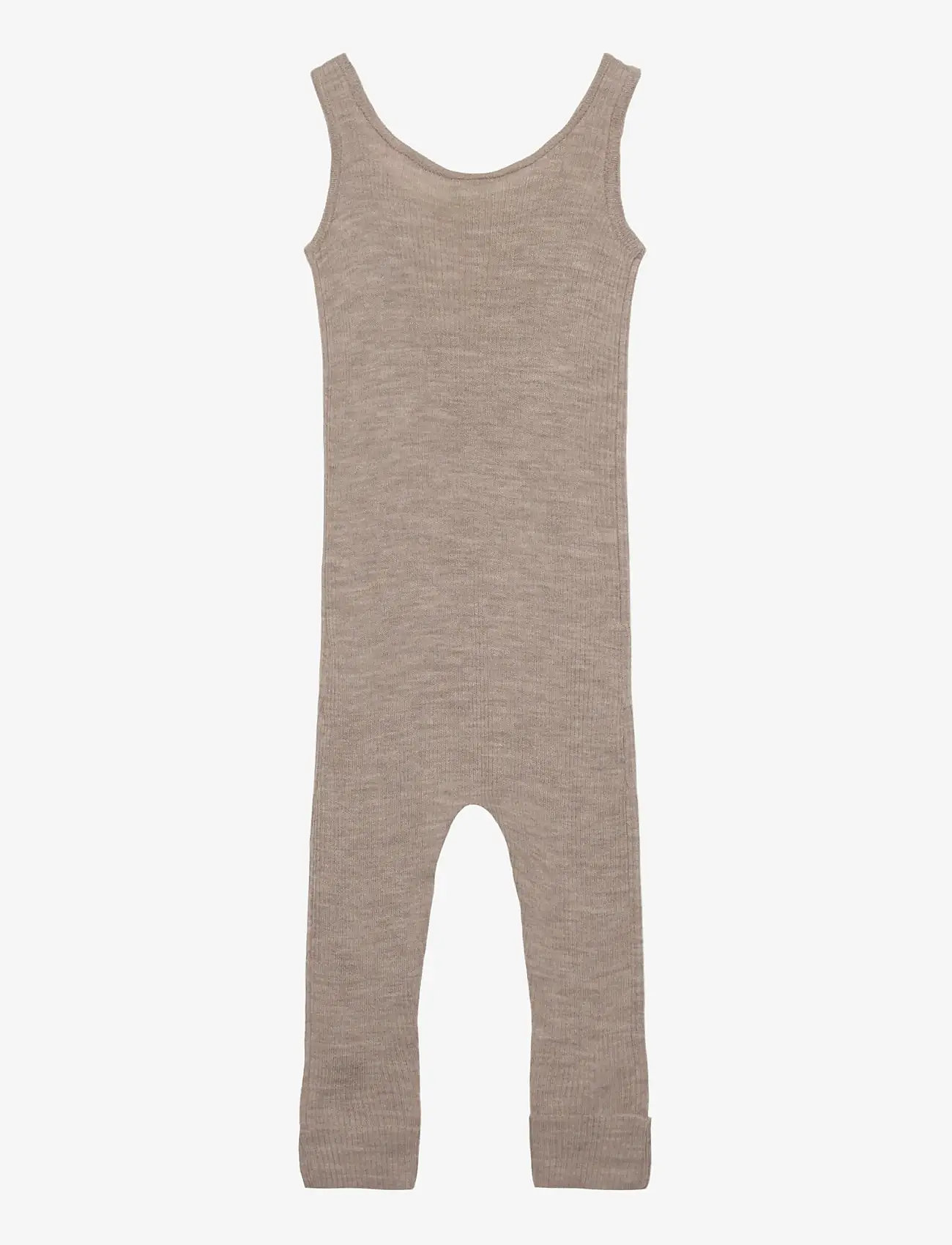 FUB - Baby Rib Overall - kortärmade bodysuits - oat melange - 1