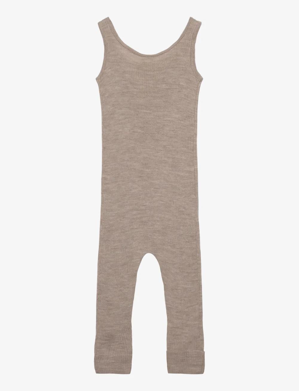 FUB - Baby Rib Overall - kurzärmelig - oat melange - 1