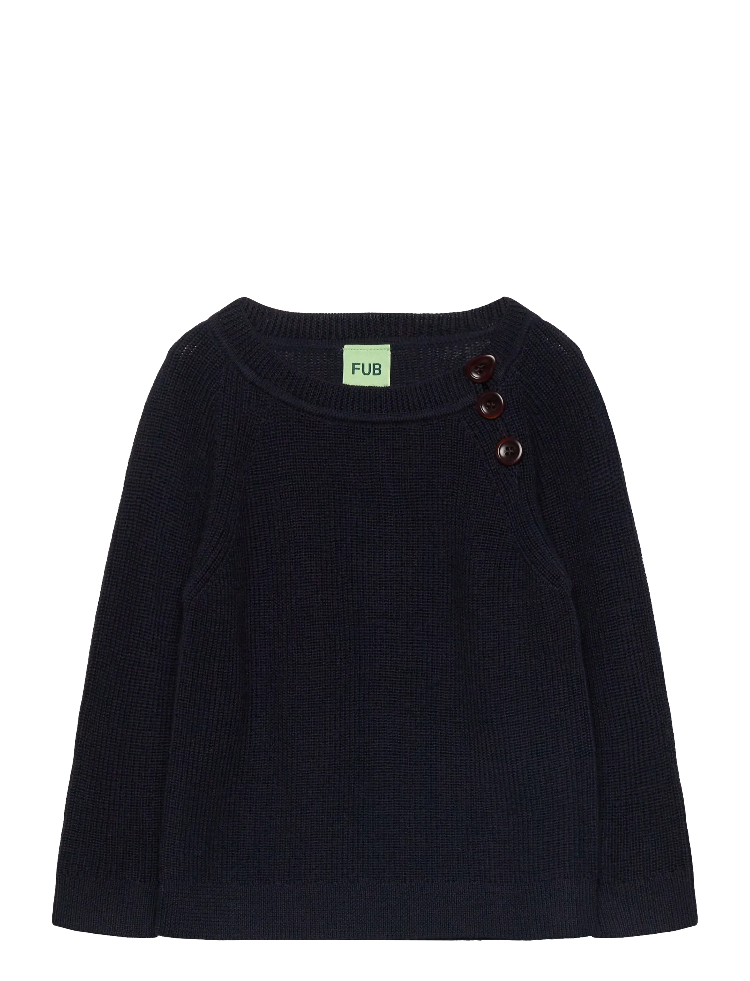 FUB Baby Raglan Pullover Navy - 62 - Kinder