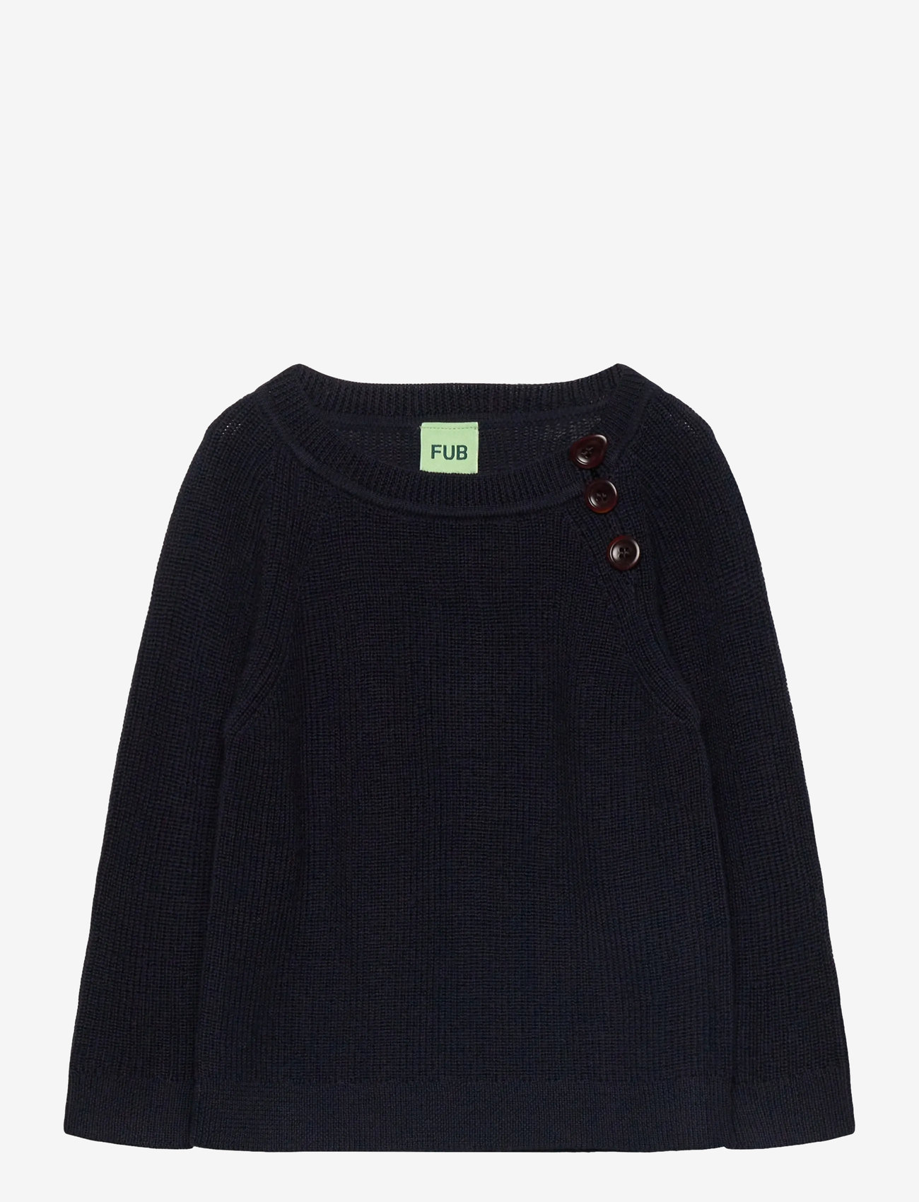 FUB - Baby Raglan Sweater - trøjer - dark navy - 0