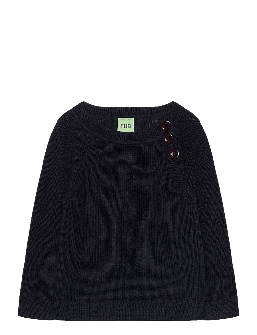 FUB - Baby Raglan Sweater - pullover - dark navy - 0