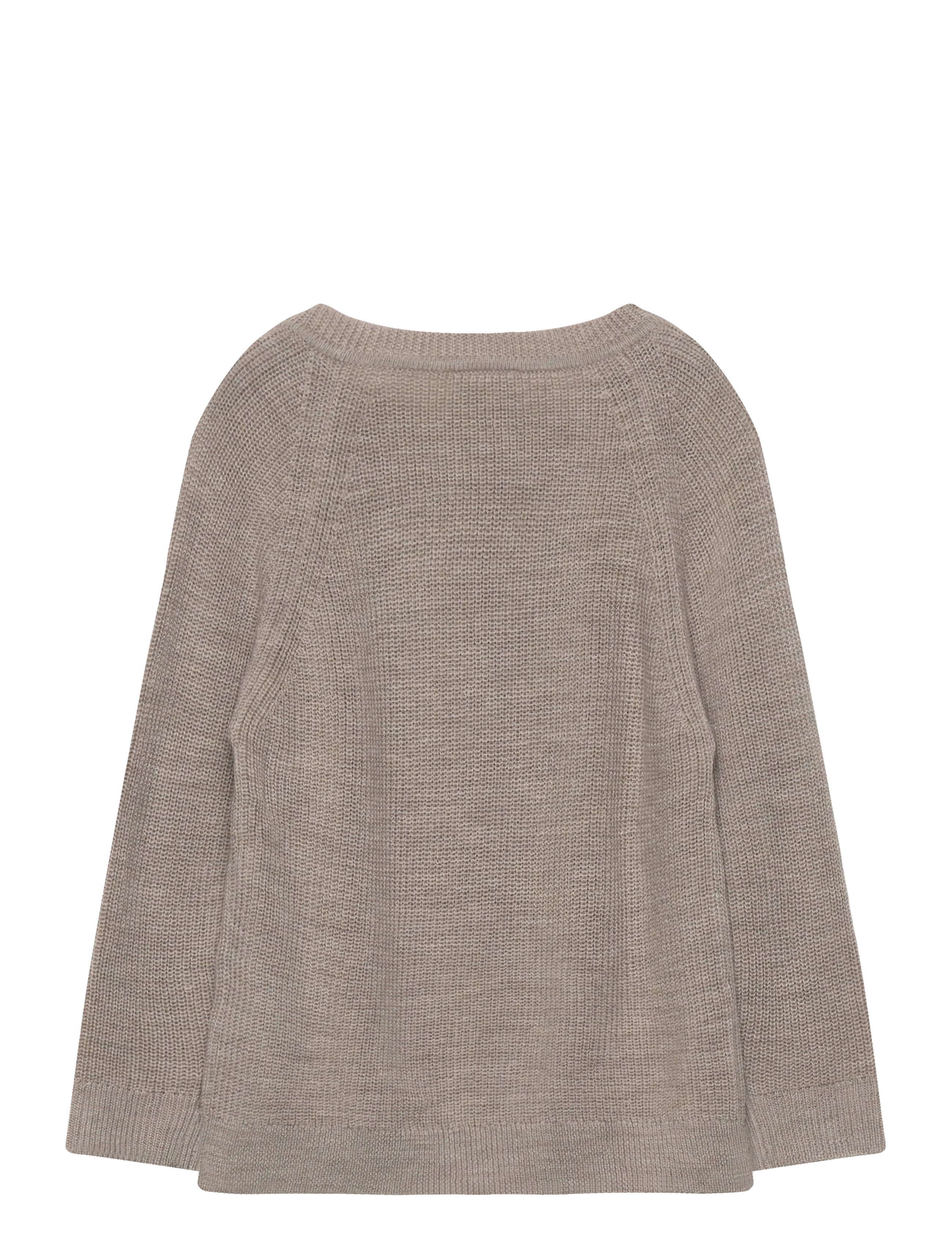 FUB - Baby Raglan Sweater - džemperiai - oat melange - 1