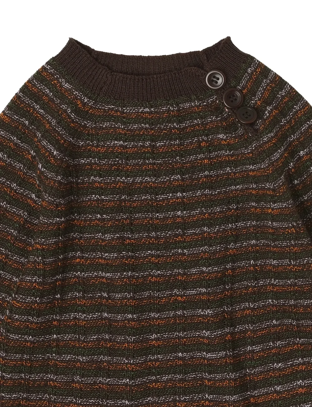FUB - Baby High Neck Crew - džemperi - mocca melange - 1
