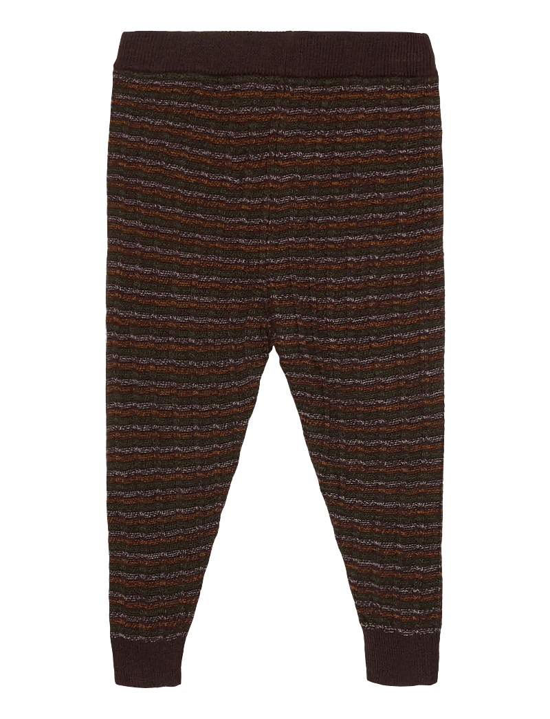FUB - Baby Rib Pants - leggings - mocca melange - 1