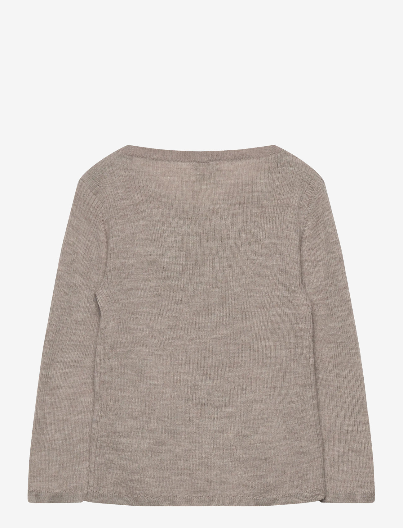 FUB - Baby Rib Cardigan - kardiganid - oat melange - 1