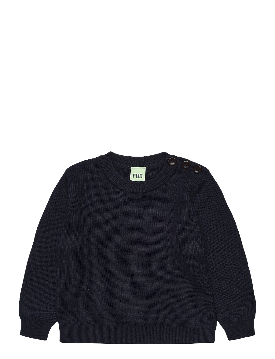 FUB - Baby Rib Jumper - trøjer - dark navy - 0
