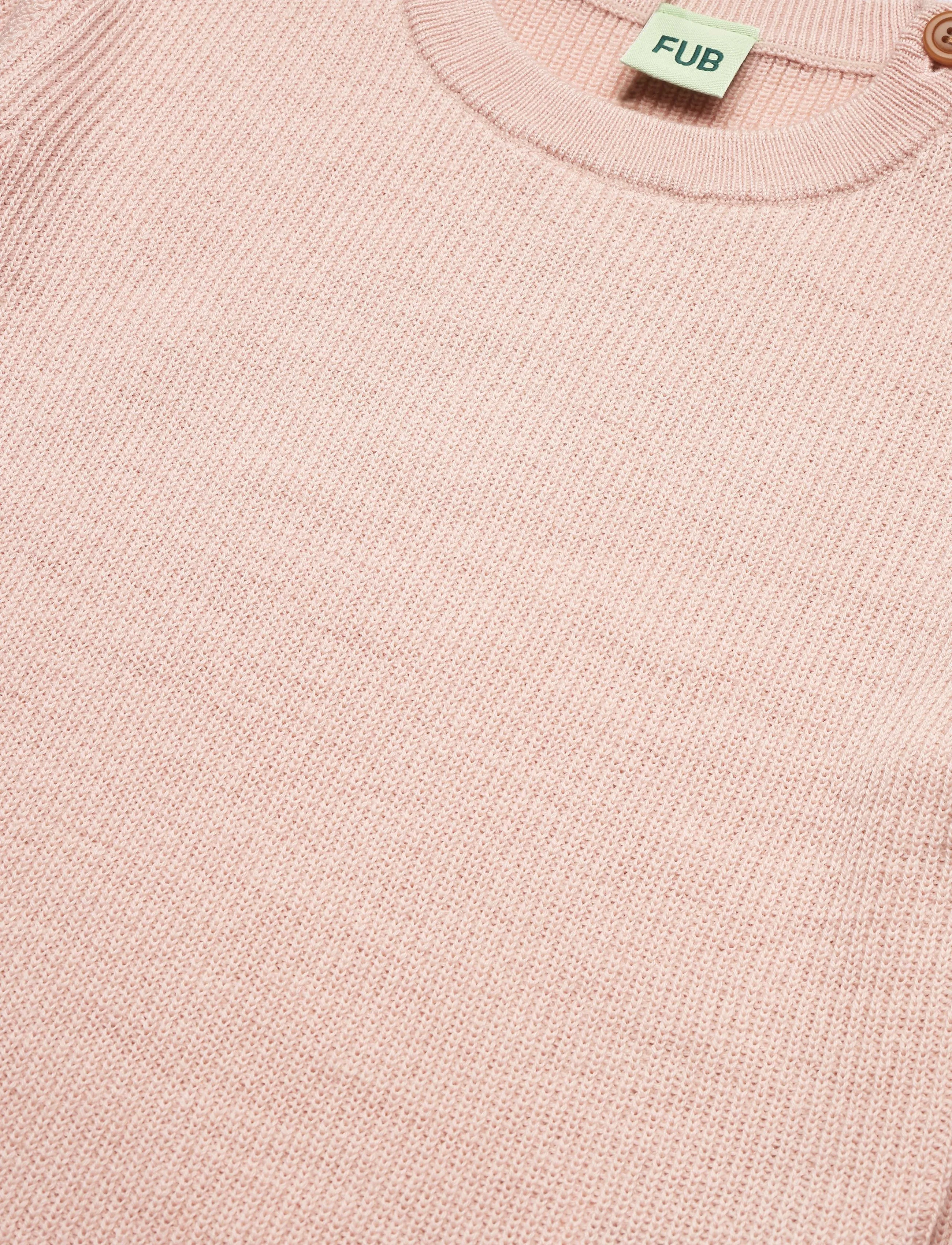 FUB - Baby Rib Jumper - džemperi - pale rose - 2