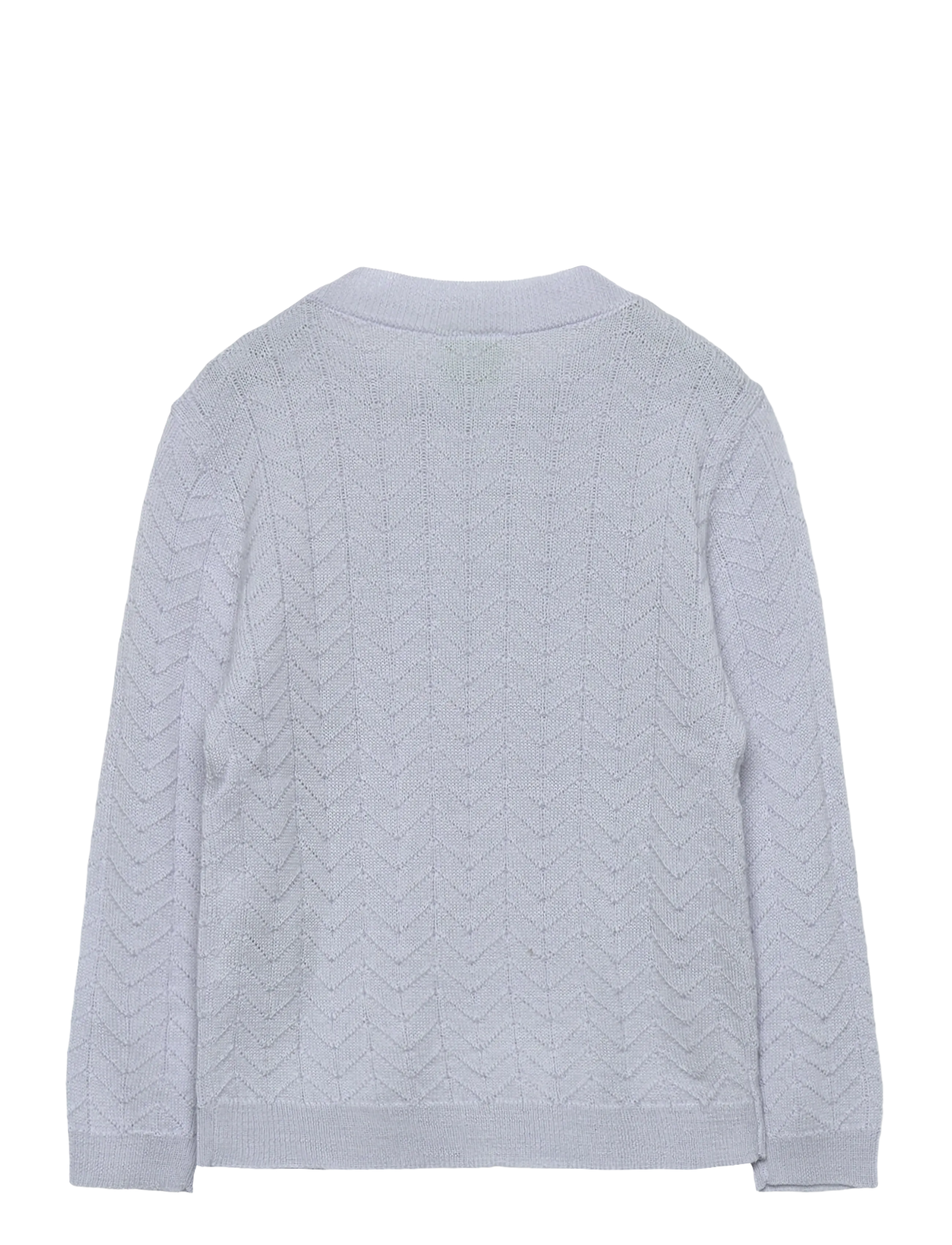 FUB - Baby ZigZag Blouse - džemperiai - baby blue - 1