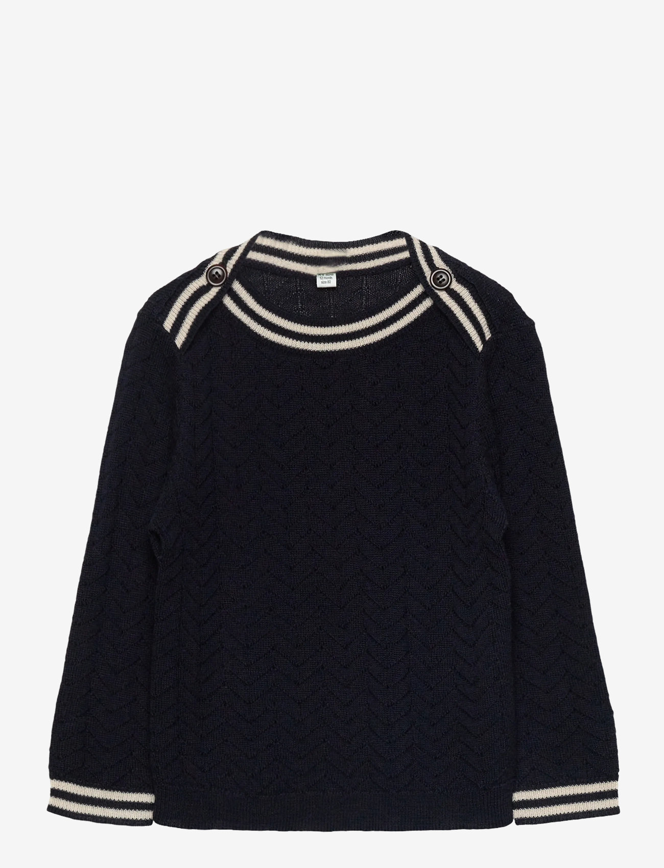FUB - Baby ZigZag Blouse - pullover - dark navy - 0