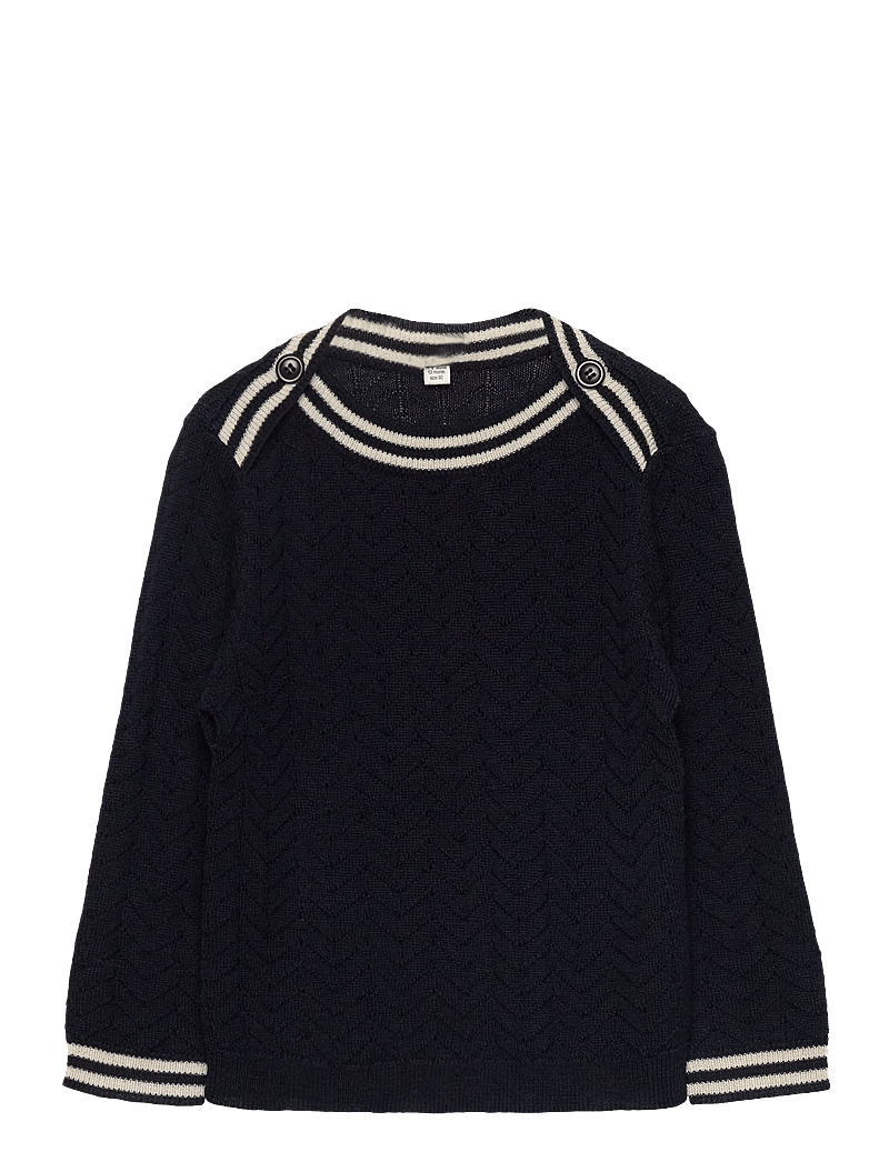 FUB - Baby ZigZag Blouse - pullover - dark navy - 0
