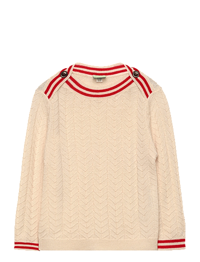 FUB Baby ZigZag Blouse - Kleidung - ECRU / cream