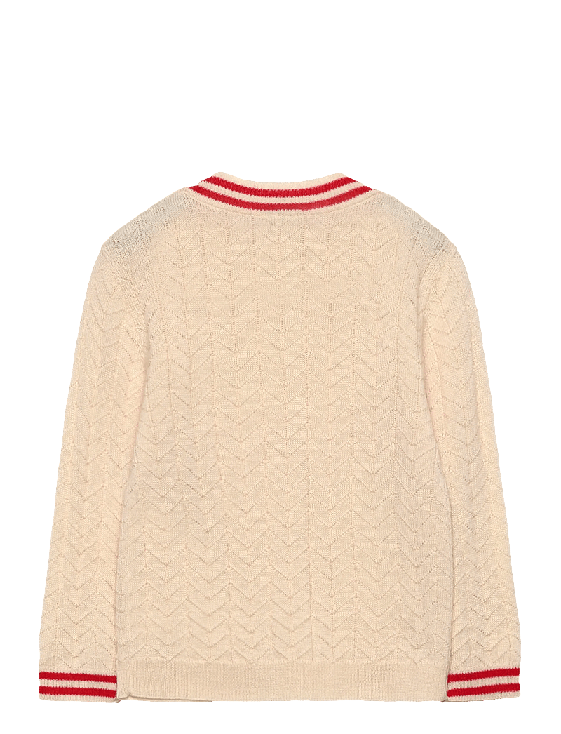 FUB - Baby ZigZag Blouse - džemprid - ecru - 1