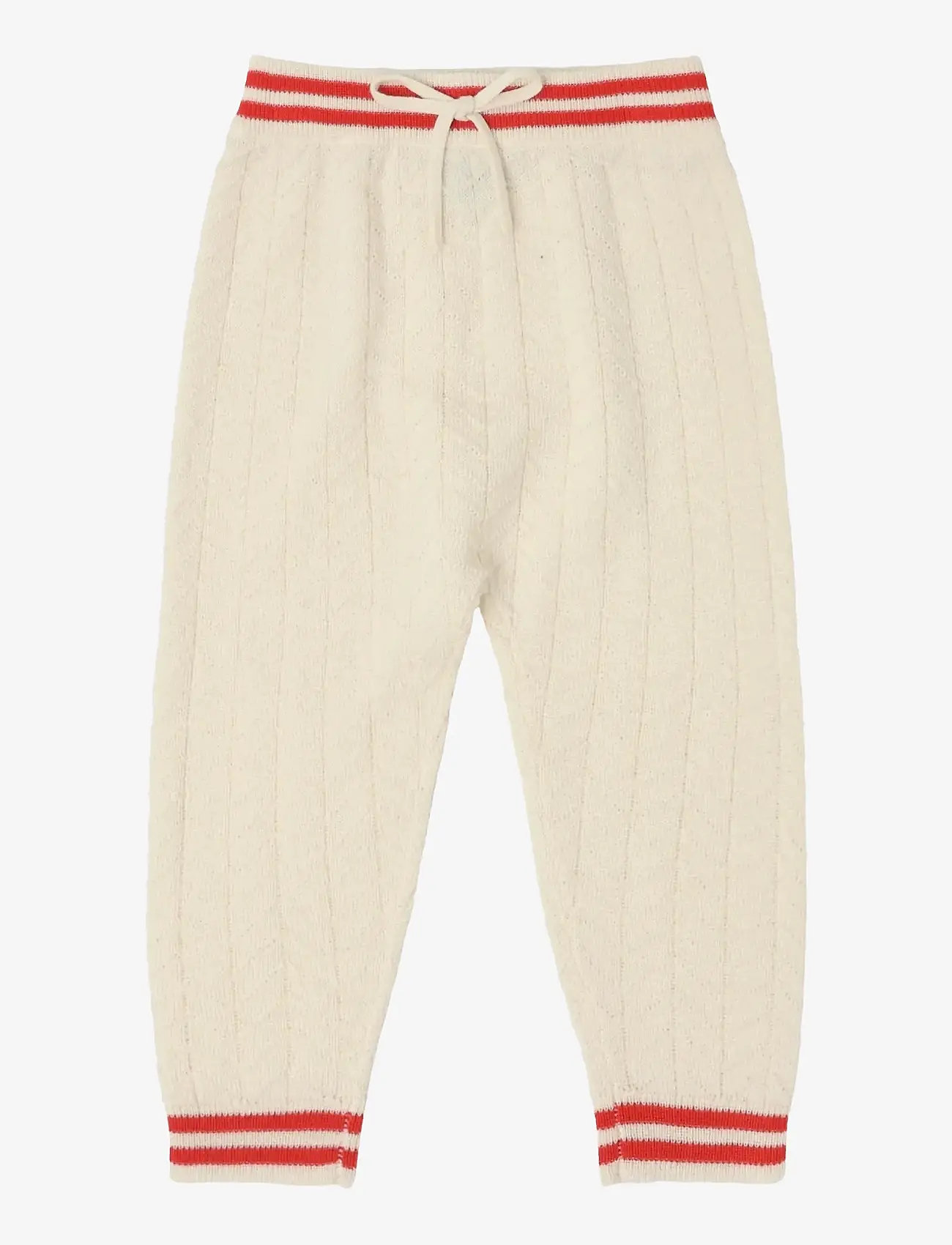 FUB - Baby ZigZag Pants - jogginghosen - ecru - 0
