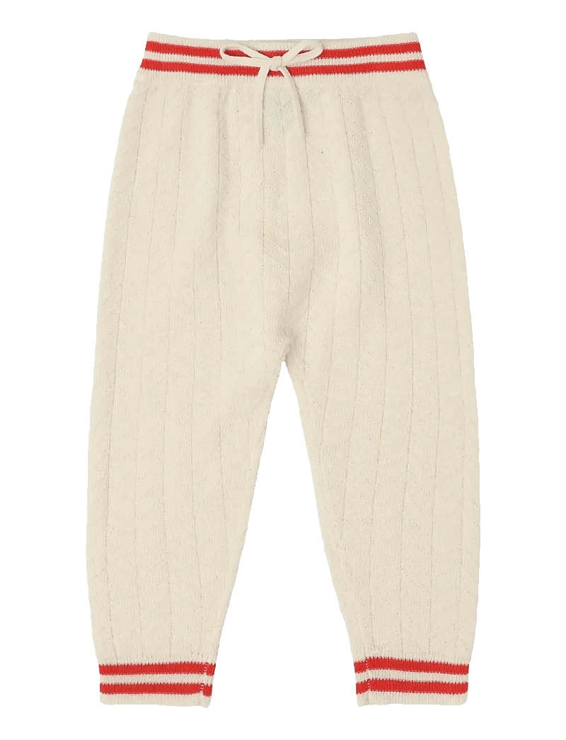 FUB - Baby ZigZag Pants - jogginghosen - ecru - 0