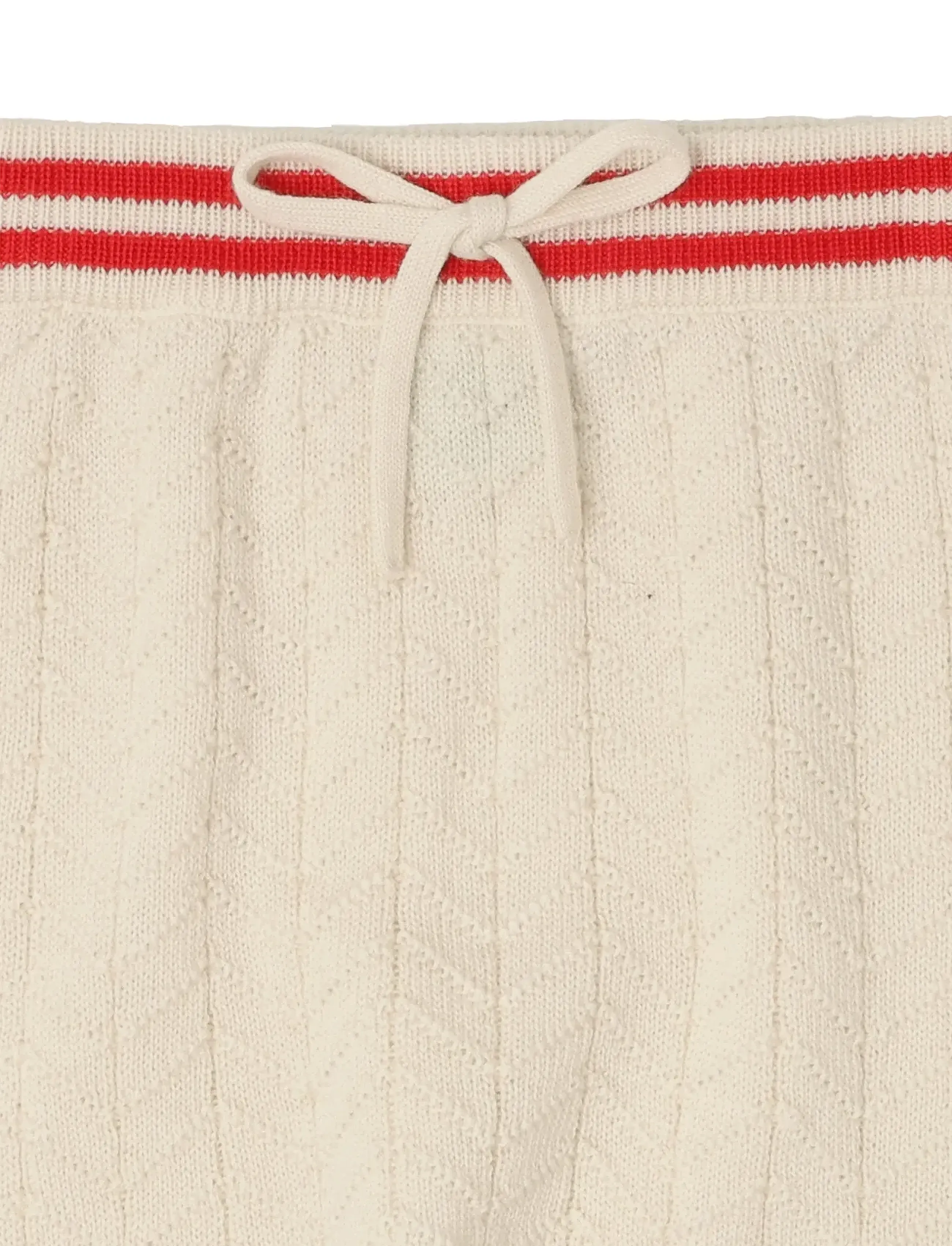 FUB - Baby ZigZag Pants - dressipüksid - ecru - 1