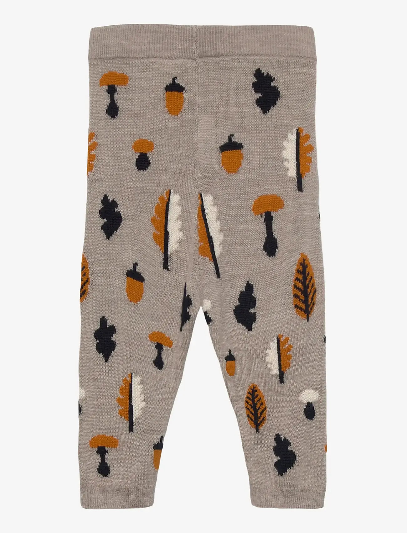 FUB - Baby Jaquard Pants - babybyxor - oat melange - 1