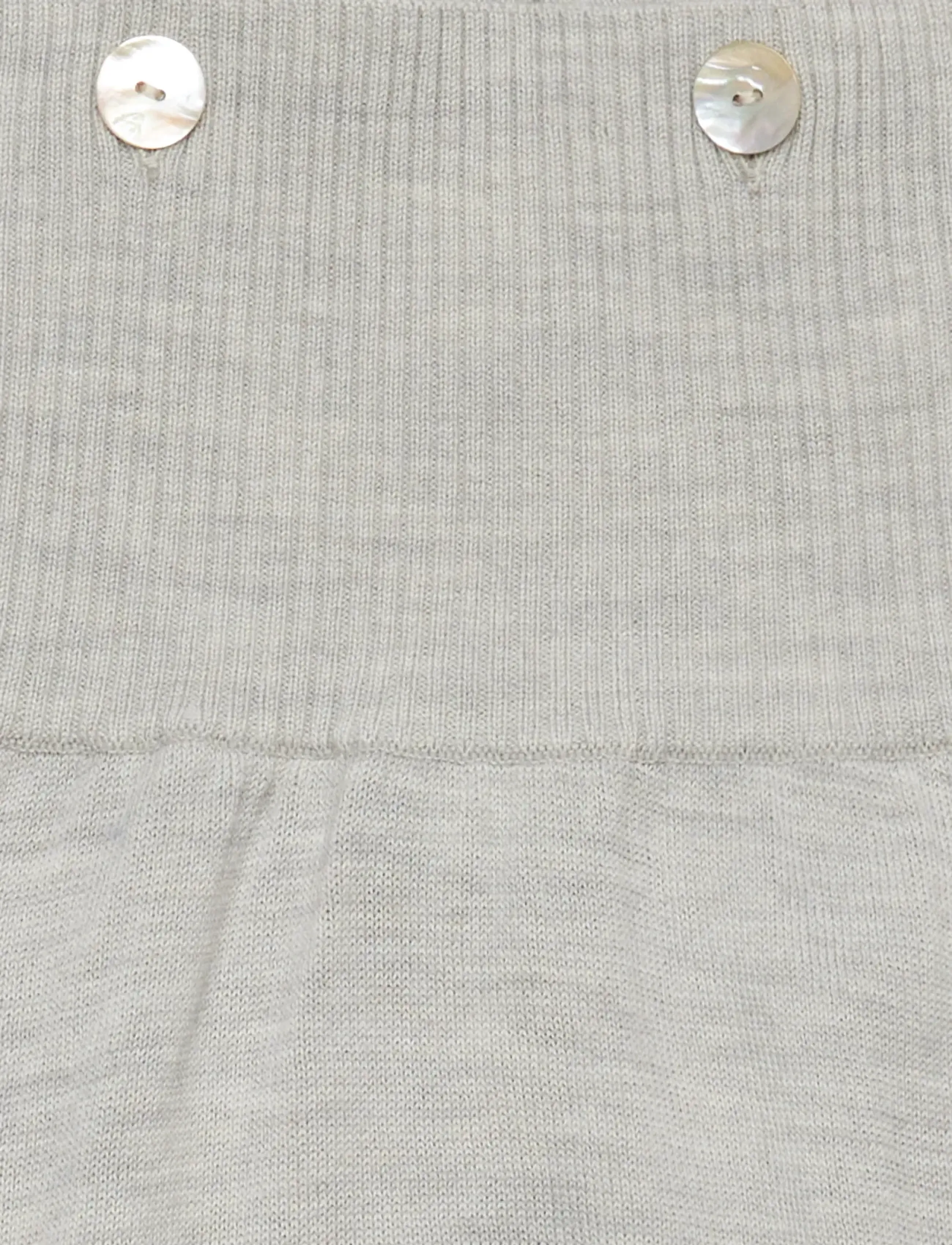 FUB - Baby High Waist Overalls - dungarees - light grey melange - 1