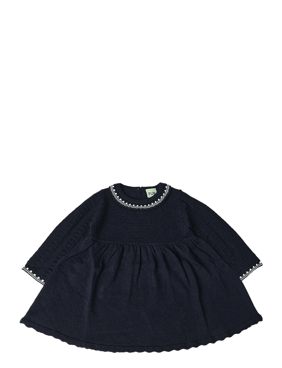 FUB - Baby Dress - langärmelige babykleider - dark navy - 0