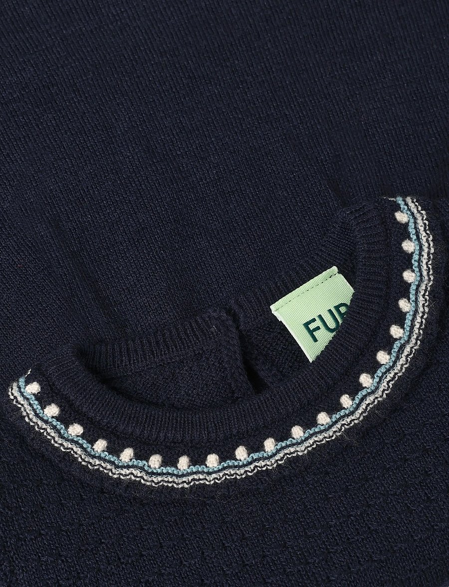 FUB - Baby Dress - langärmelige babykleider - dark navy - 2