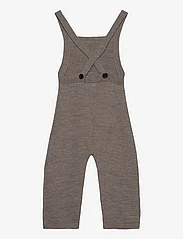 FUB - Baby Felted Overalls - jumpsuits - beige melange - 1