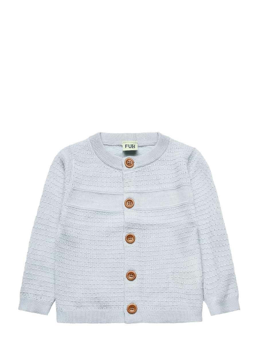 FUB - Baby Cardigan - cardigans - light blue - 0